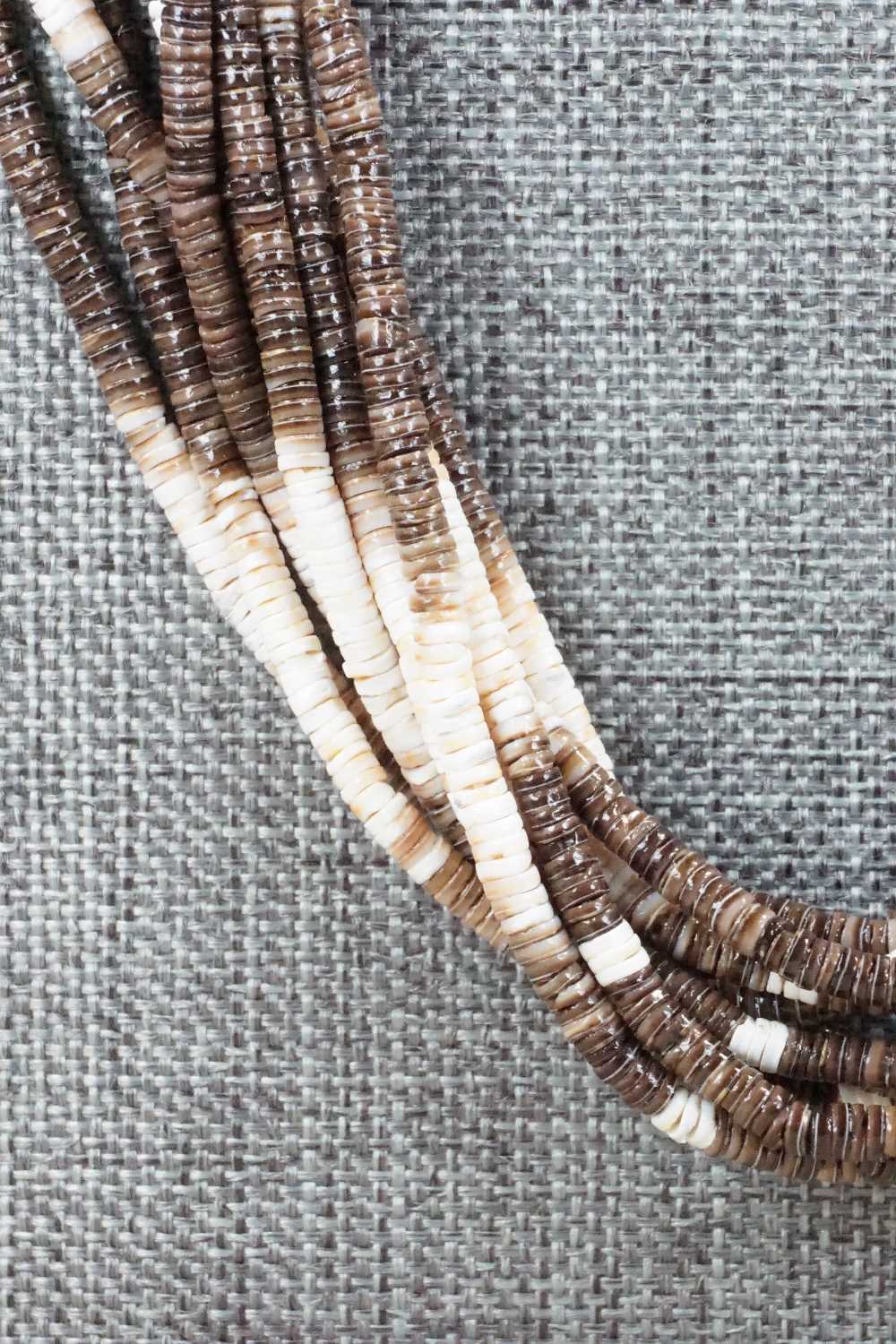 Shell & Sterling Silver Necklace - Ramona Bird