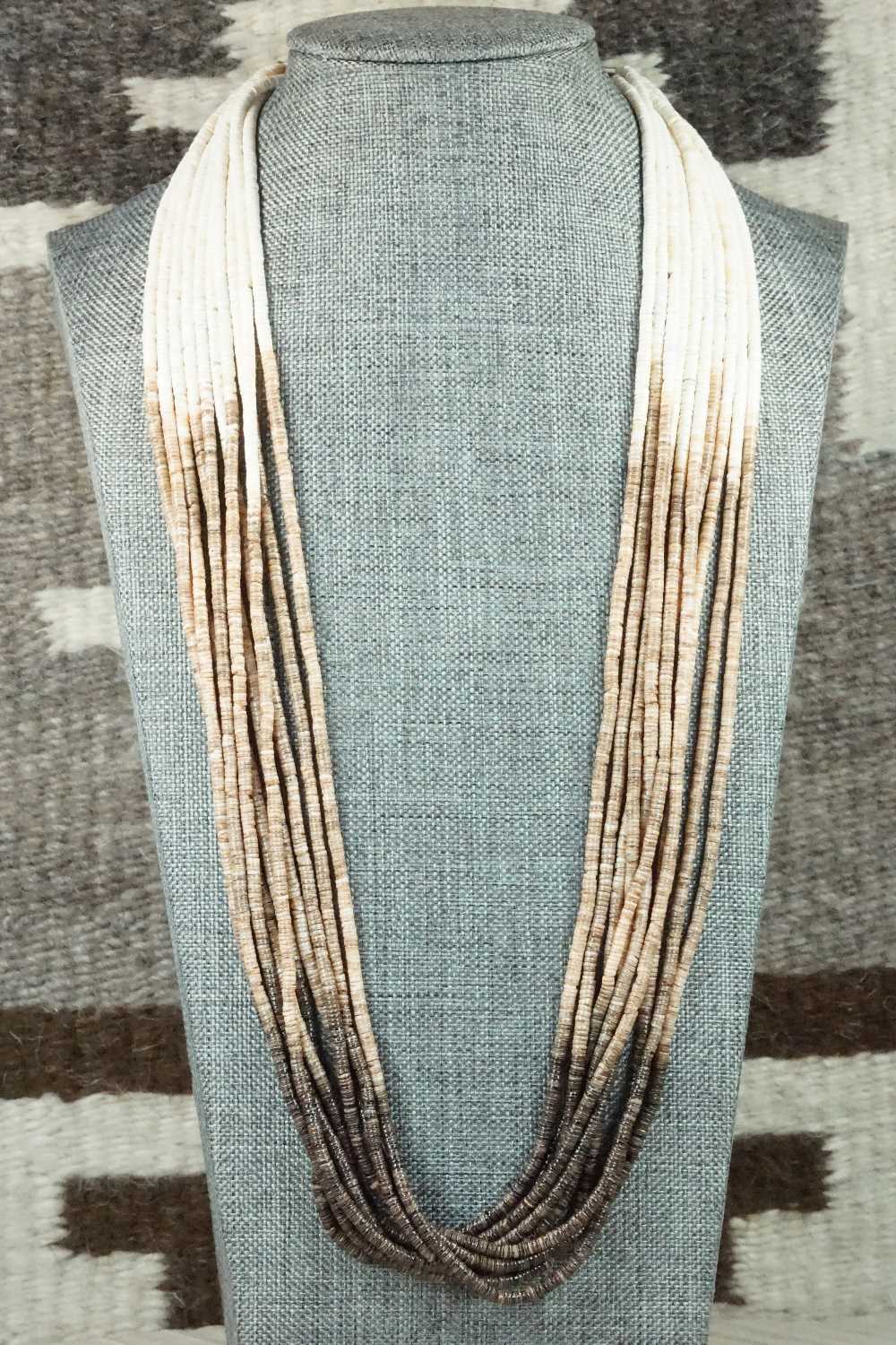 Shell & Sterling Silver Necklace - Ramona Bird
