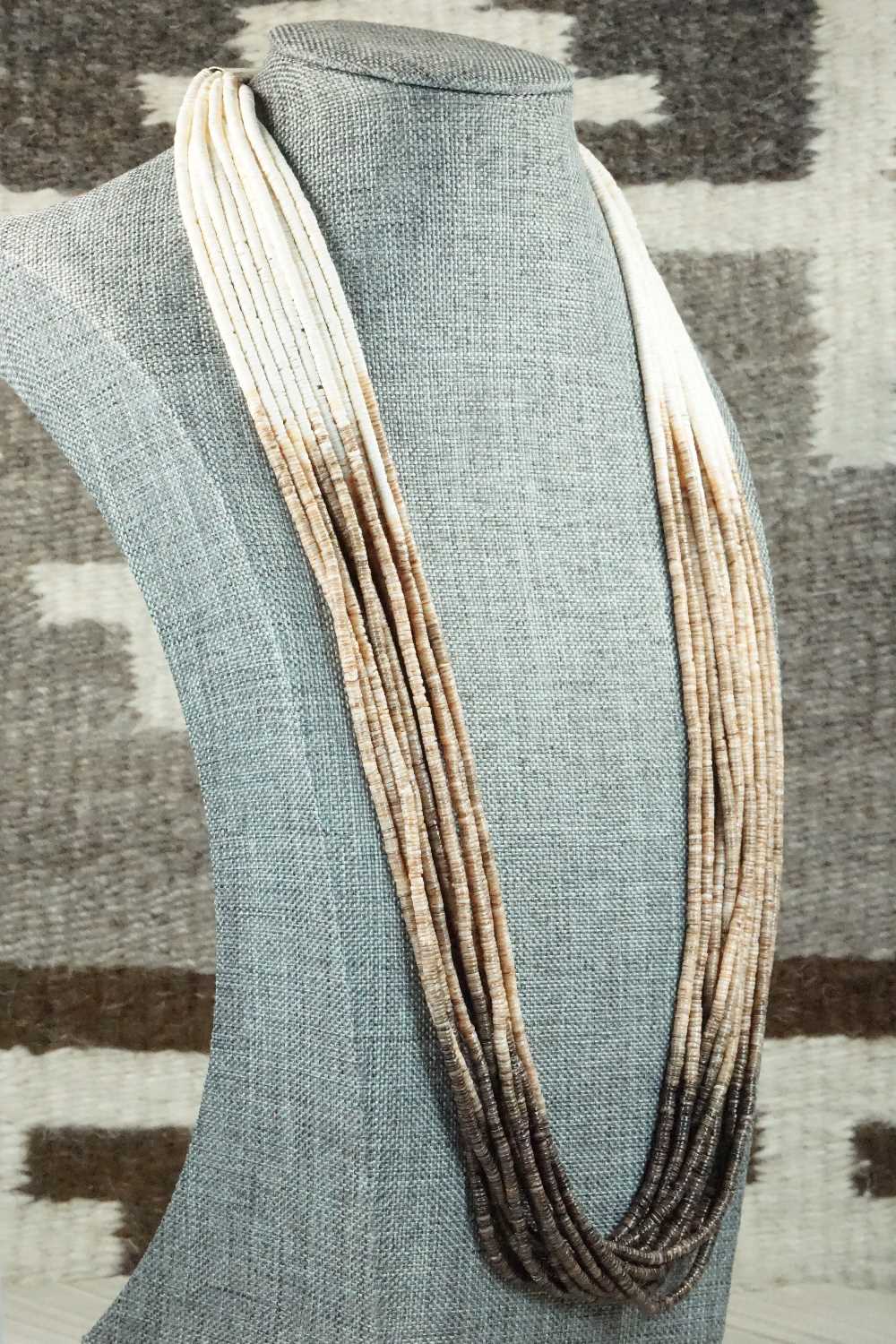Shell & Sterling Silver Necklace - Ramona Bird