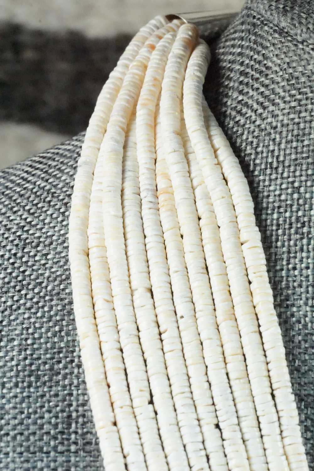 Shell & Sterling Silver Necklace - Ramona Bird