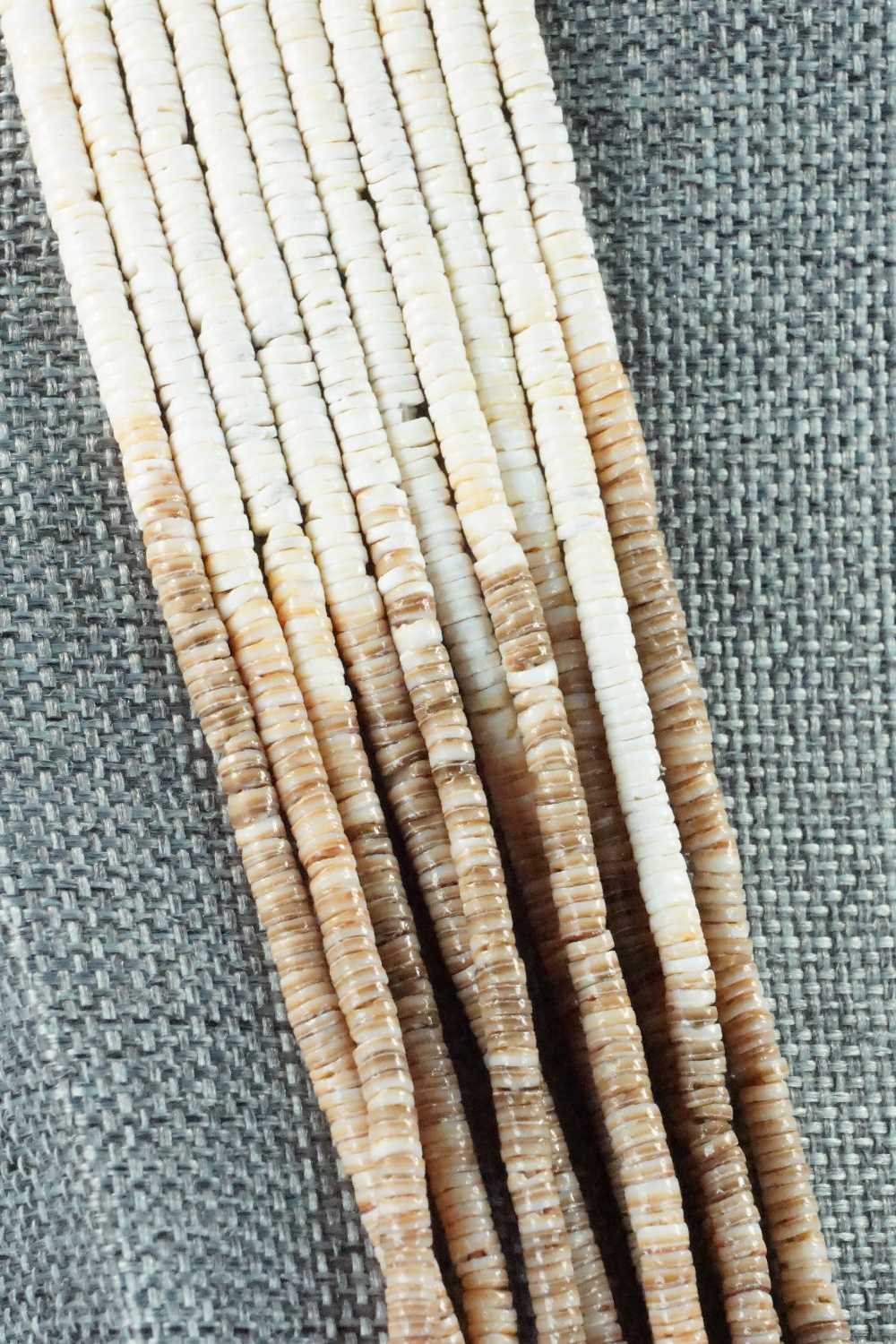 Shell & Sterling Silver Necklace - Ramona Bird