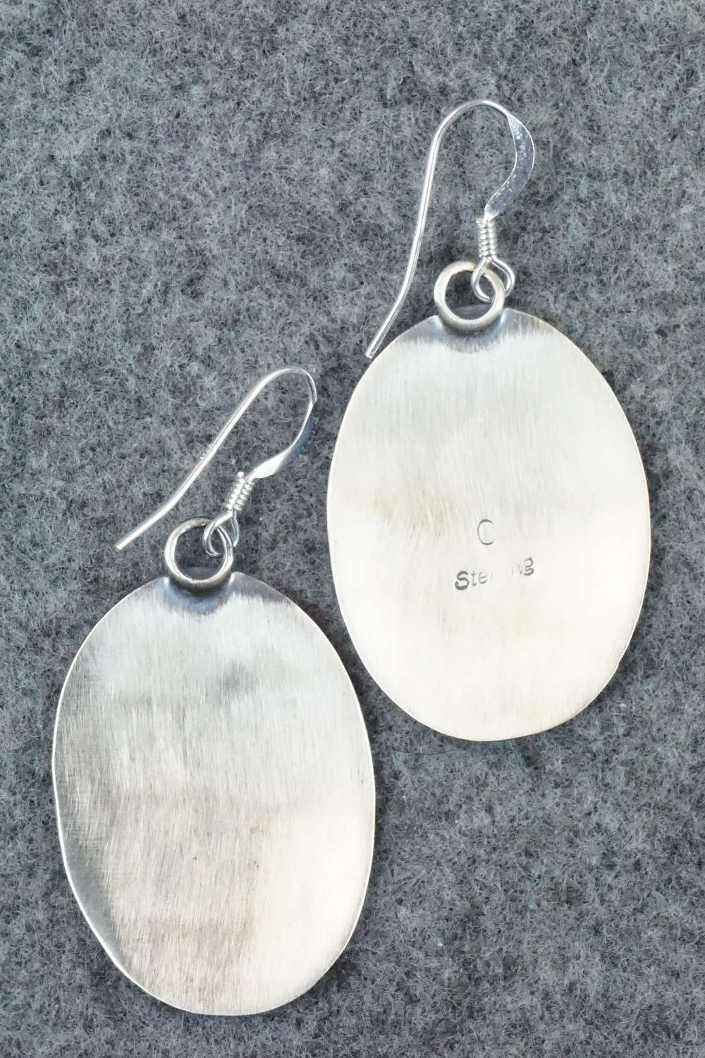 Sterling Silver Earrings - Charlie Yazzie