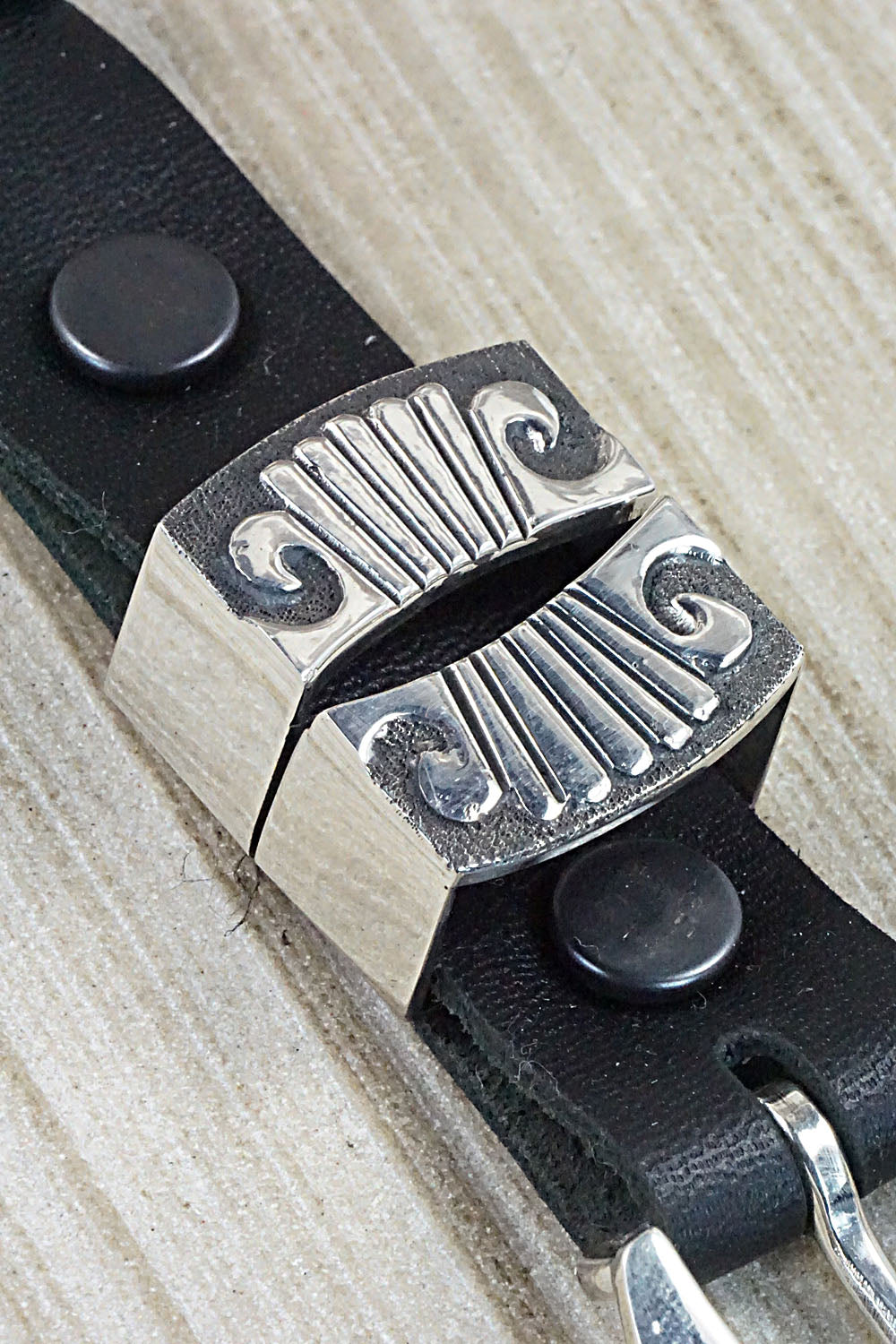 Sterling Silver Ranger Belt Buckle - Ernest Rangel