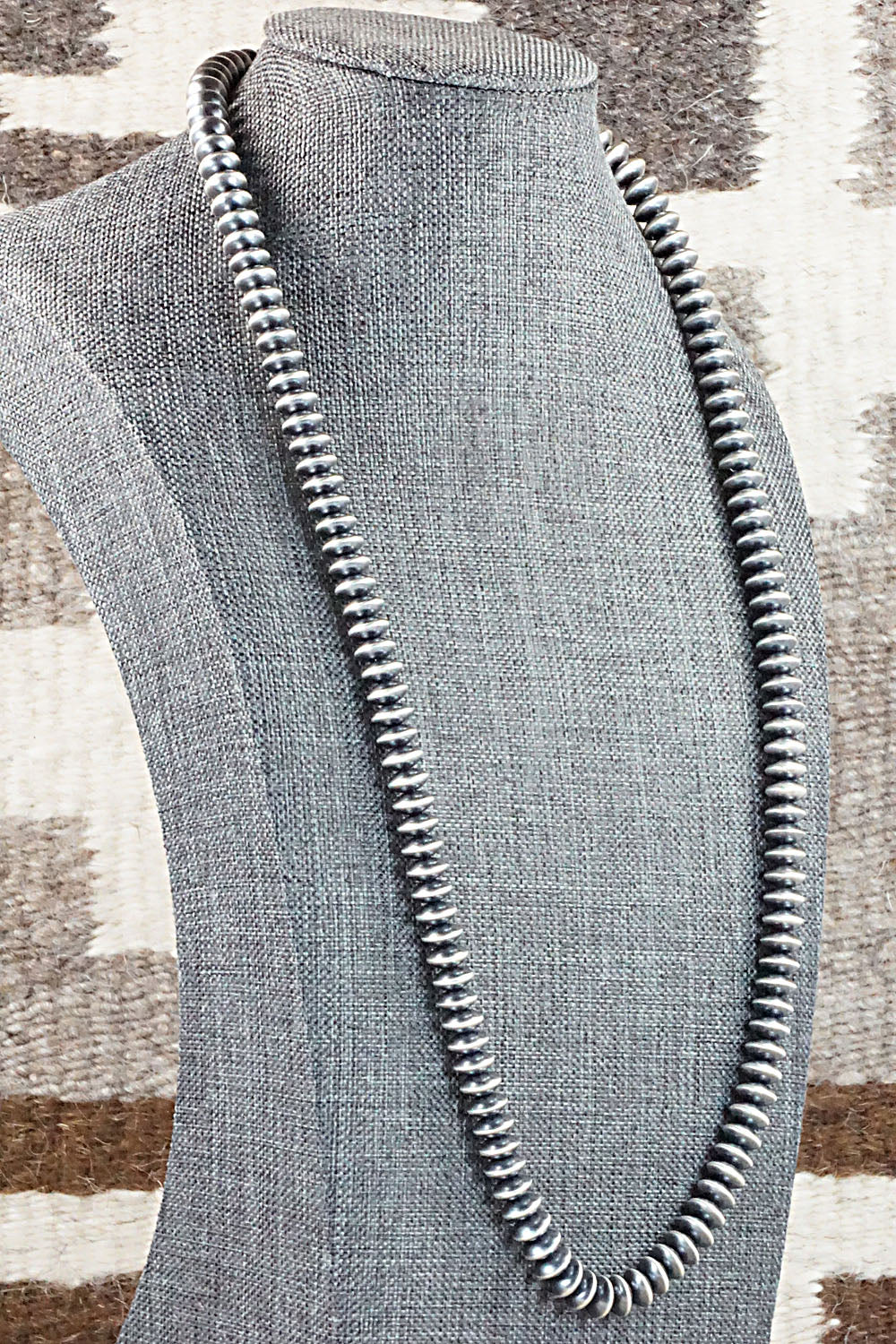Sterling Silver Navajo Pearl Necklace - Jan Mariano