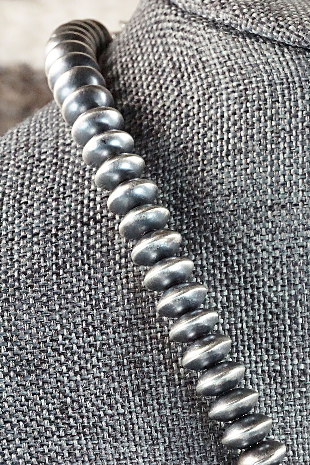 Sterling Silver Navajo Pearl Necklace - Jan Mariano