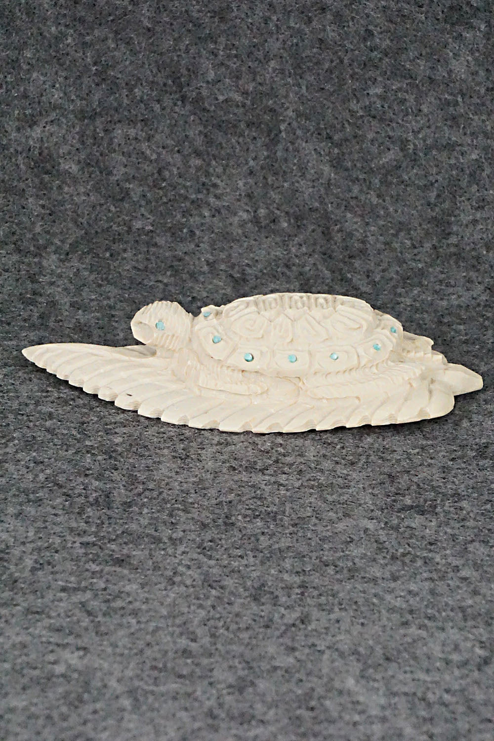 Turtle Zuni Fetish Carving - Adrian Cachini