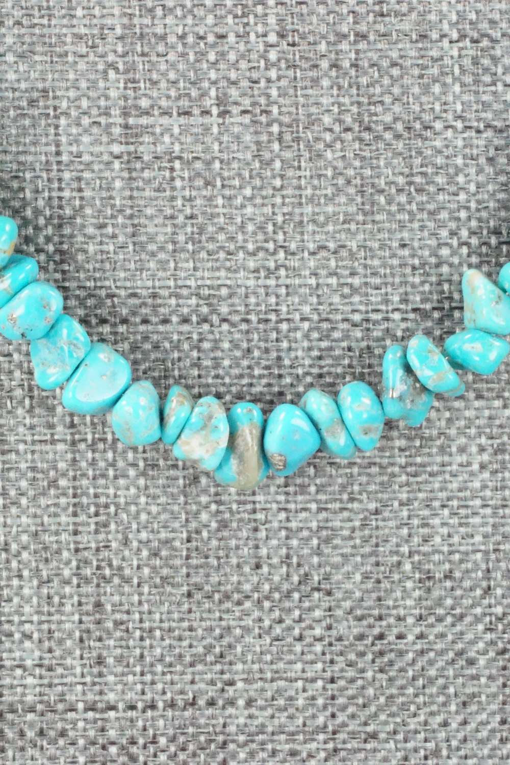 Turquoise & Sterling Silver Necklace - Louise Joe