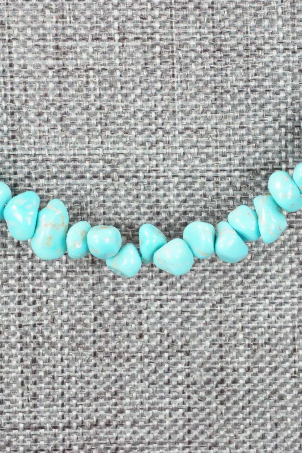 Turquoise & Sterling Silver Necklace - Louise Joe