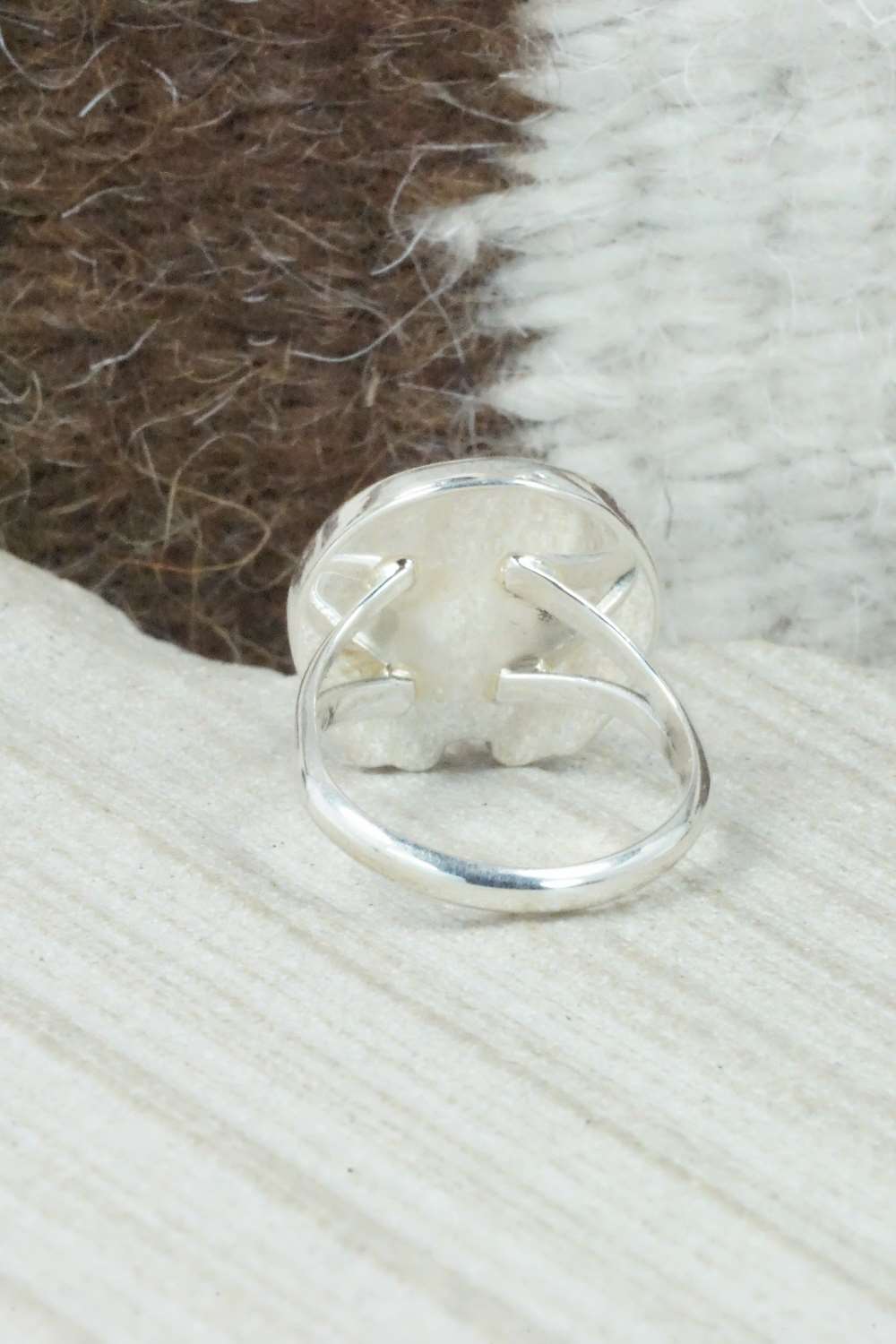 Turquoise & Sterling Silver Ring - Jimson Belin - Size 6