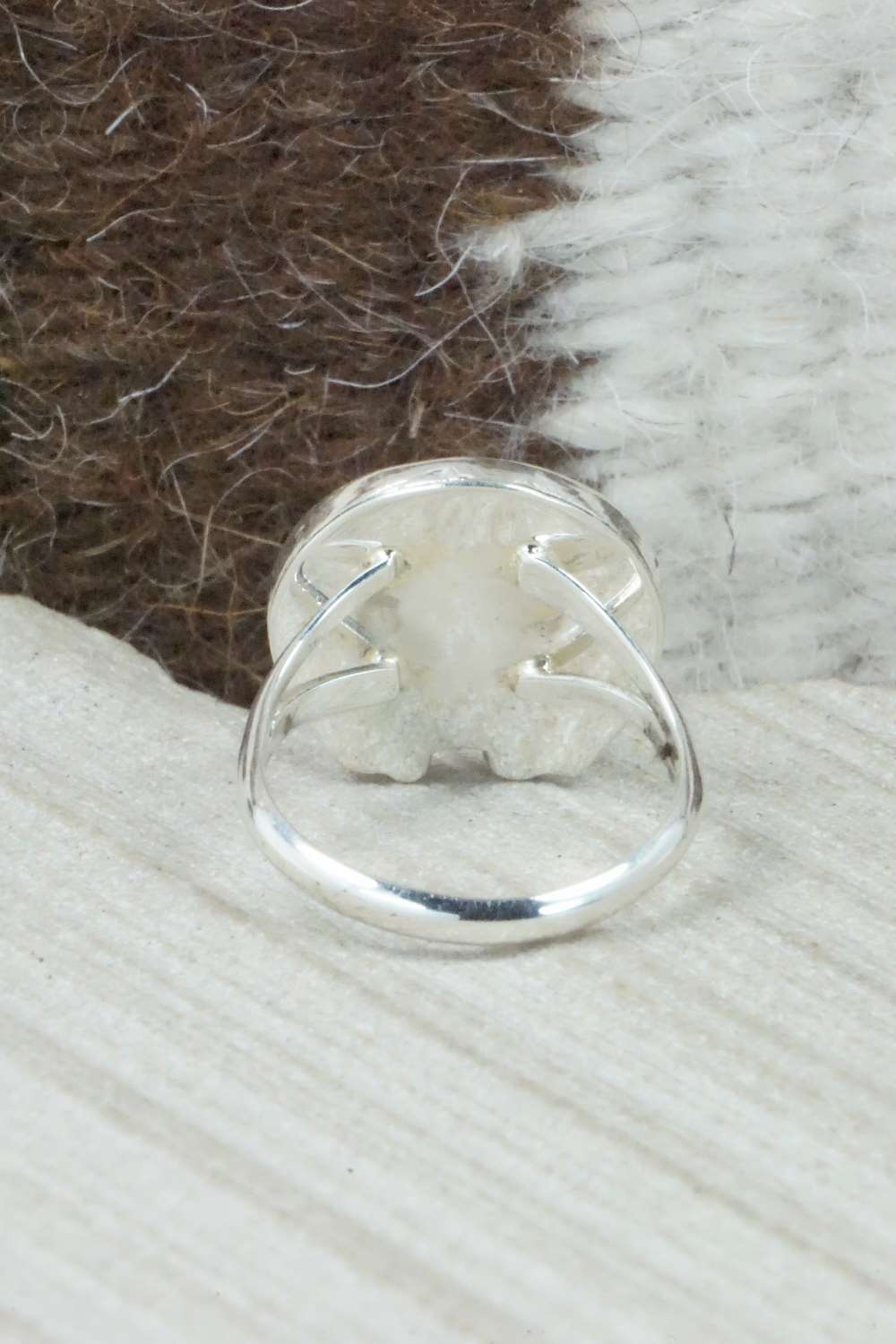 Turquoise & Sterling Silver Ring - Jimson Belin - Size 6.75