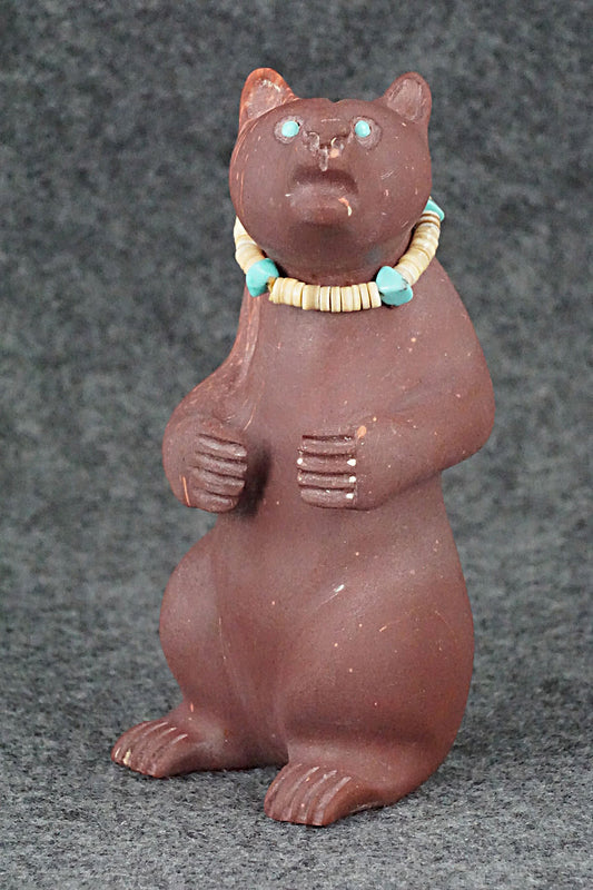 Bear Zuni Fetish Carving - Albert Eustace