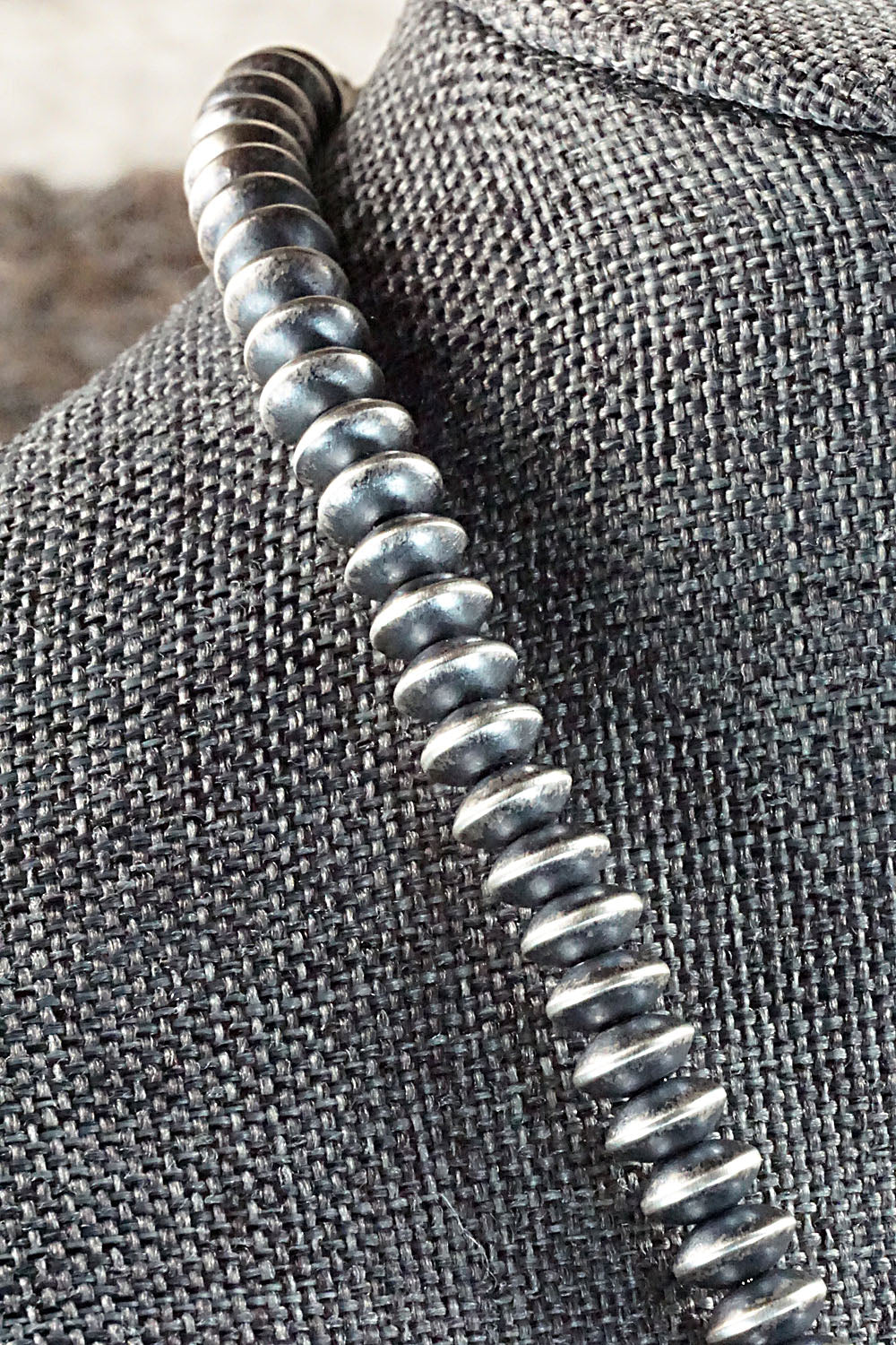 Sterling Silver Navajo Pearl Necklace - Jan Mariano