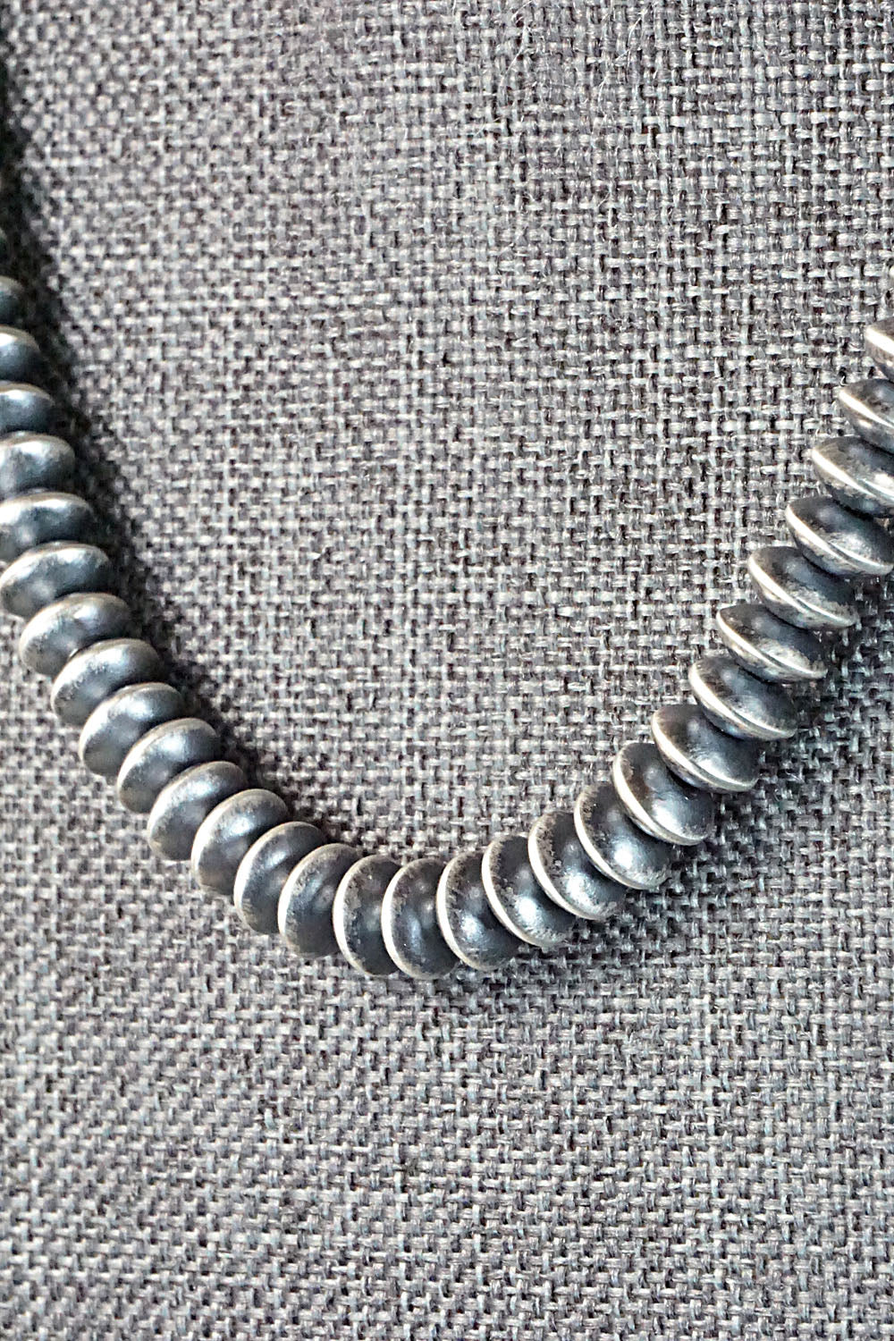 Sterling Silver Navajo Pearl Necklace - Jan Mariano
