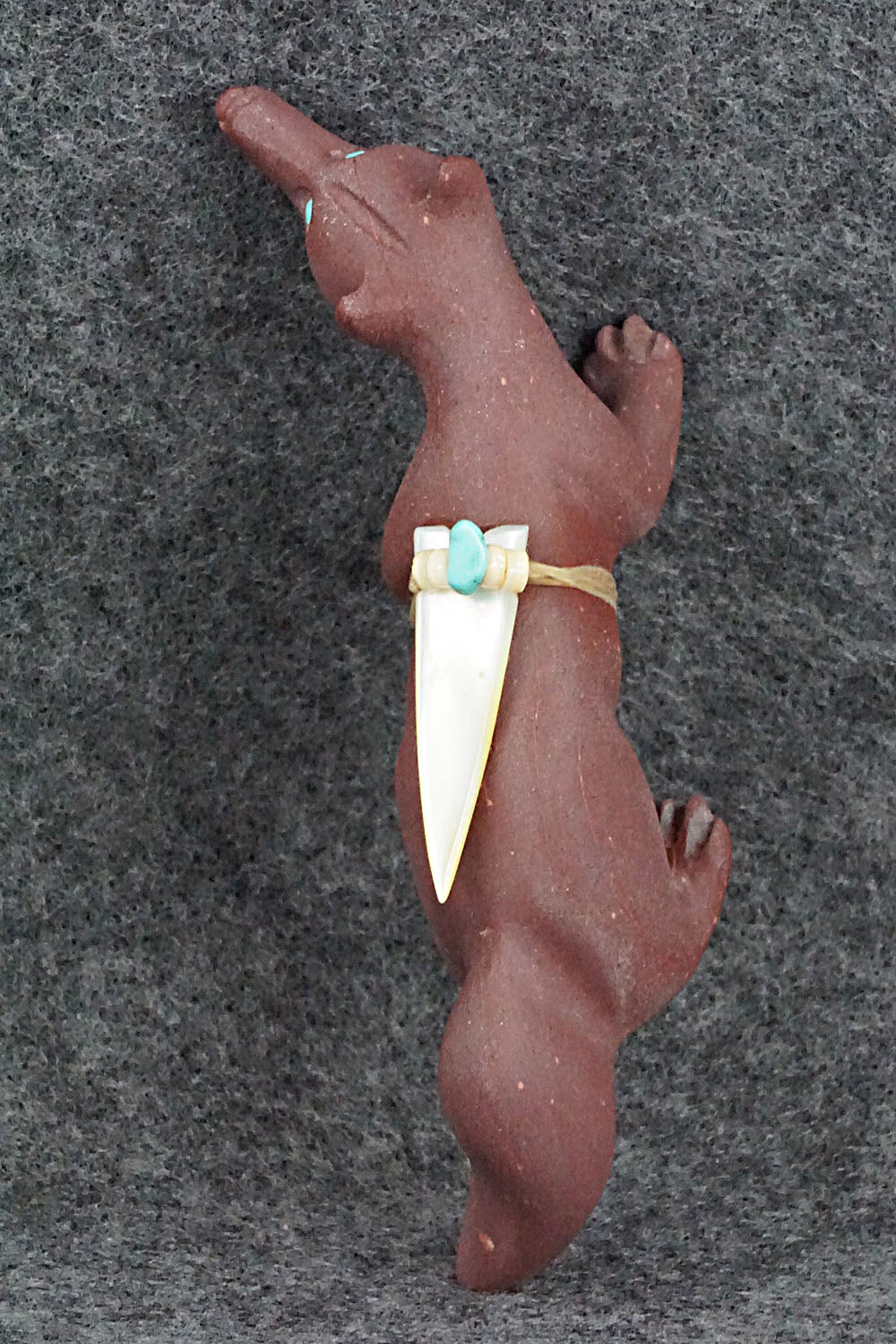 Wolf Zuni Fetish Carving - Albert Eustace