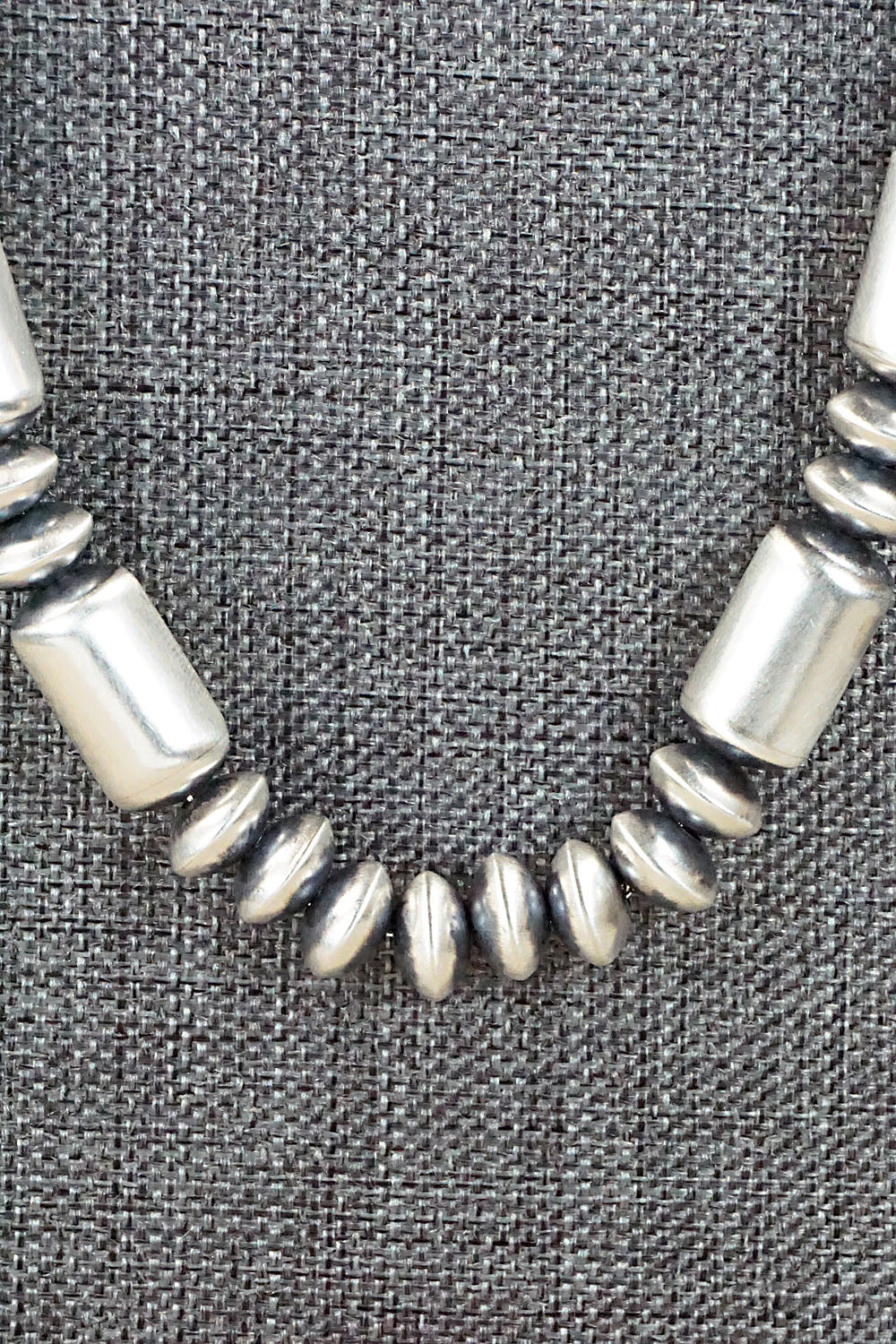 Navajo Pearl Sterling Silver Necklace Set - Jan Mariano