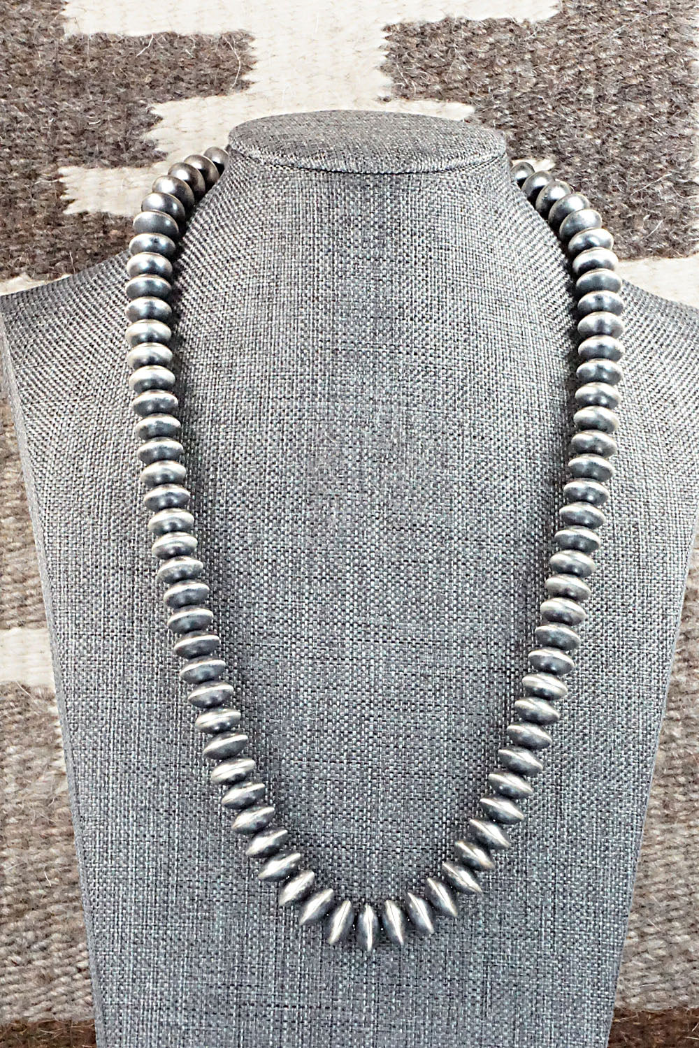 Sterling Silver Navajo Pearl Necklace - Jan Mariano