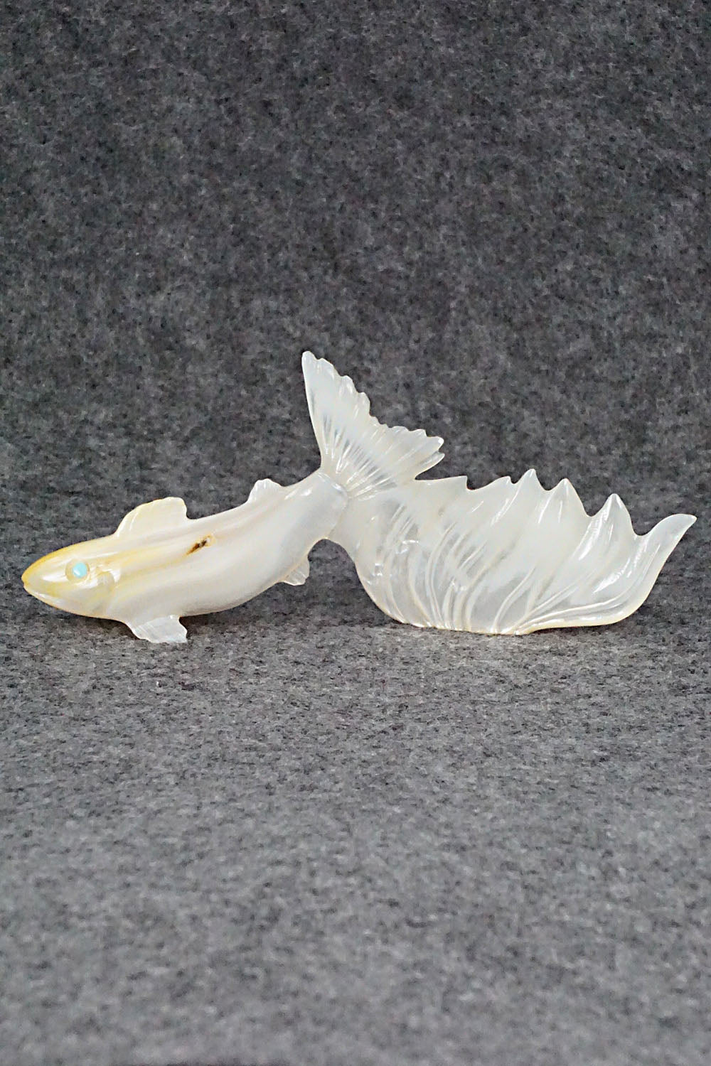 Trout Zuni Fetish Carving - Albert Eustace