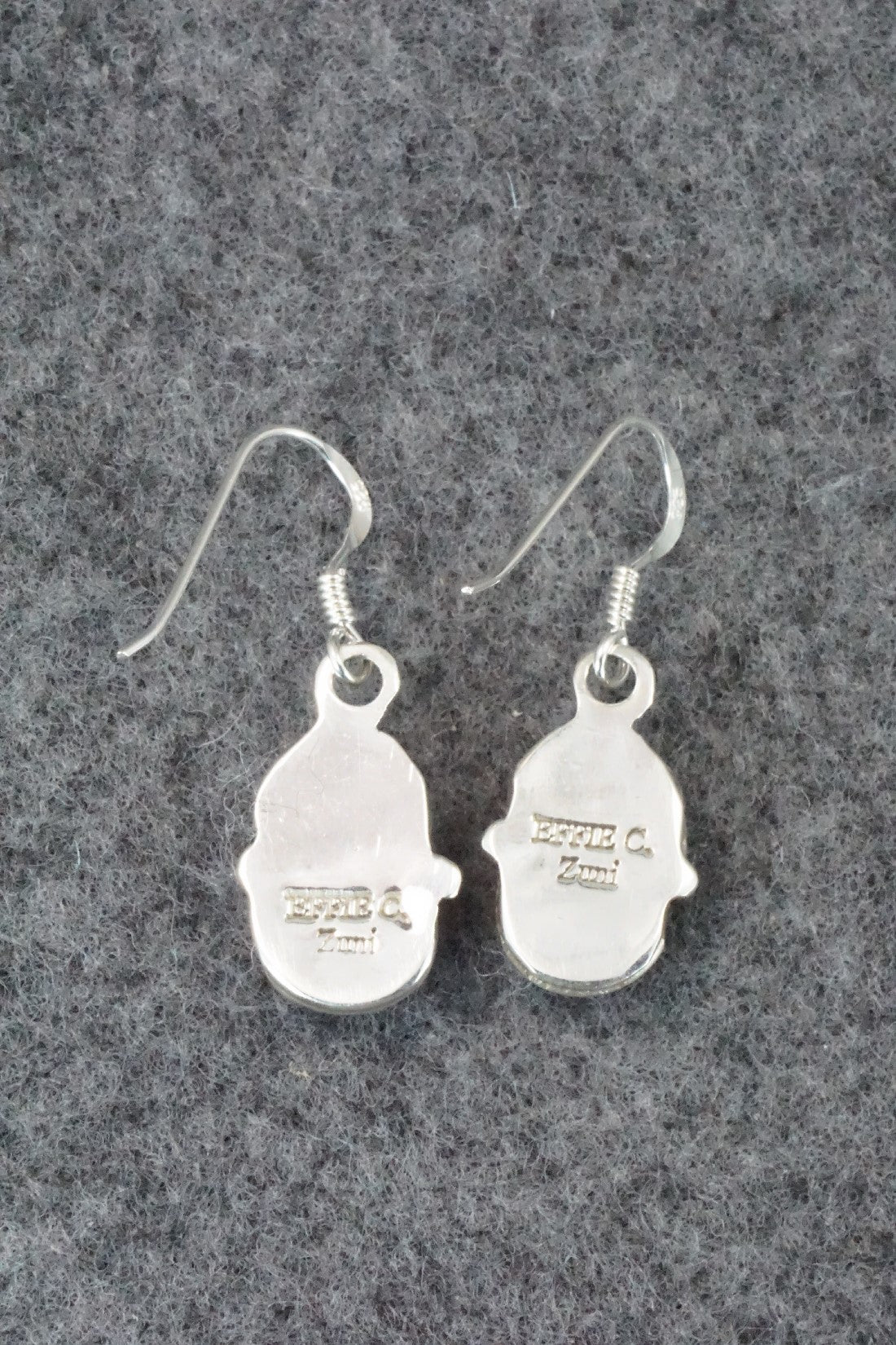 Turquoise, Coral & Sterling Silver Earrings - Joy Calavaza
