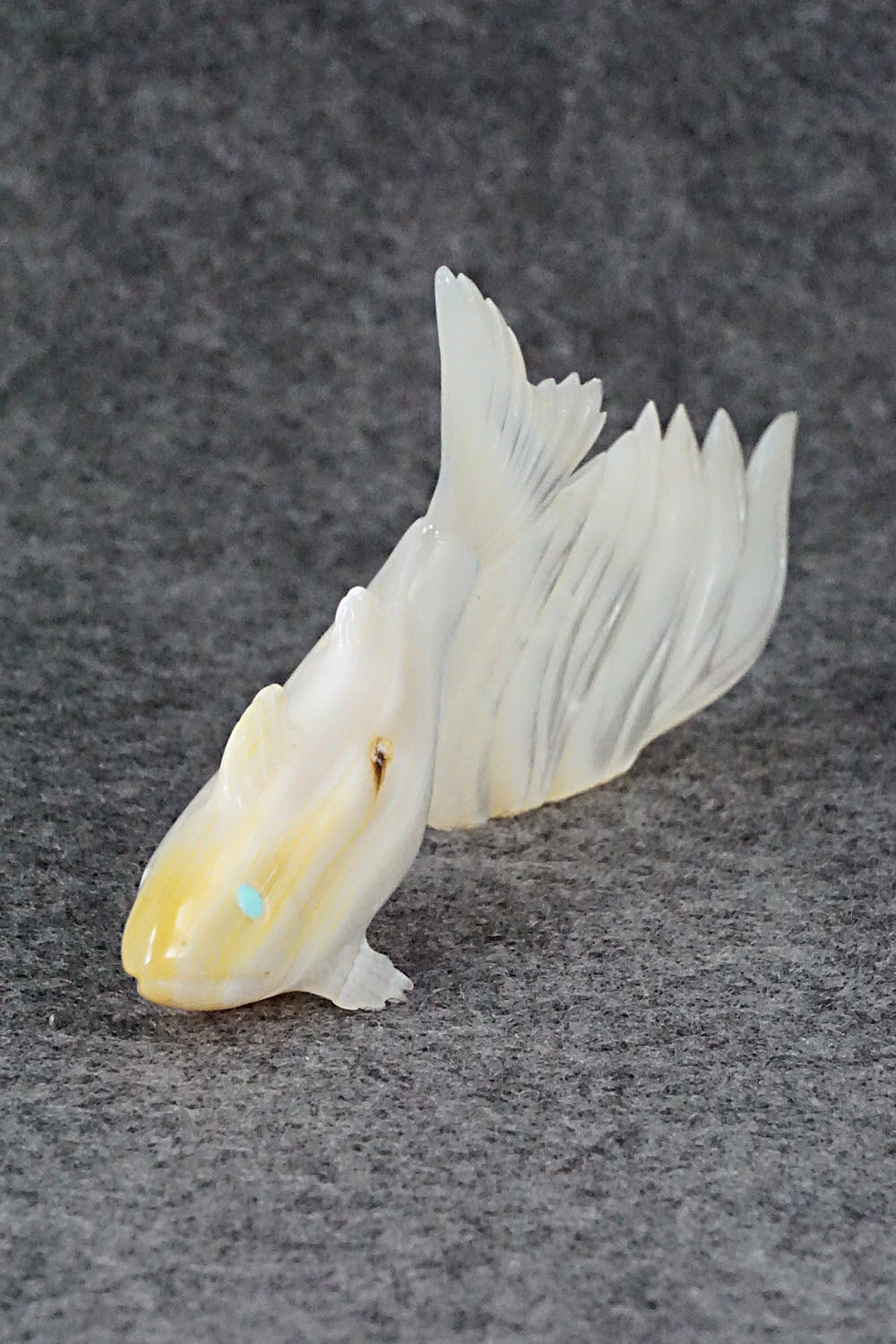 Trout Zuni Fetish Carving - Albert Eustace