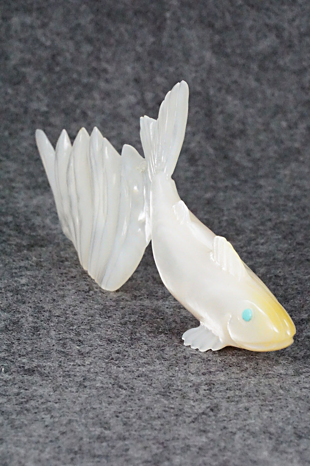 Trout Zuni Fetish Carving - Albert Eustace
