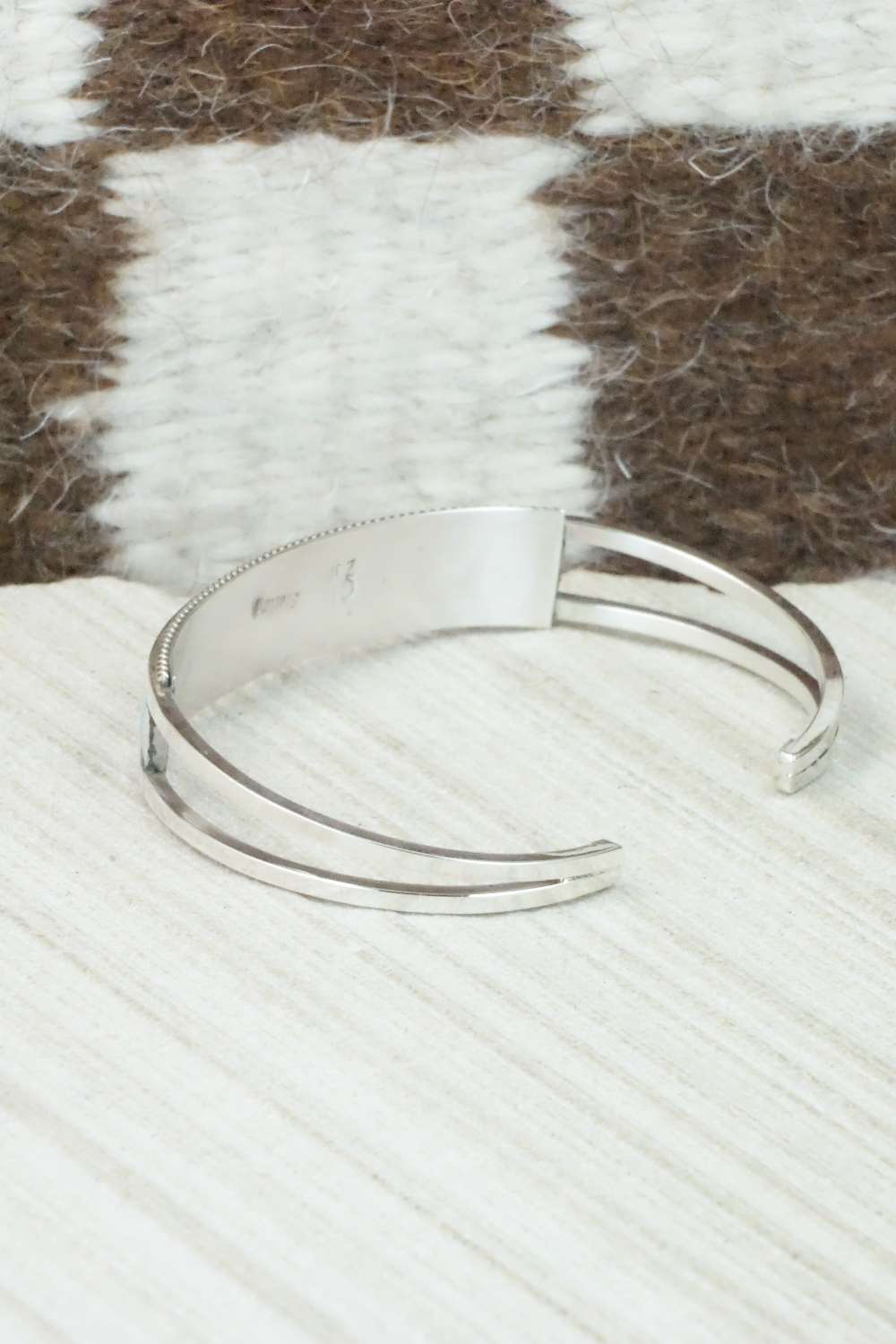 Turquoise & Sterling Silver Bracelet - Claudine Haloo