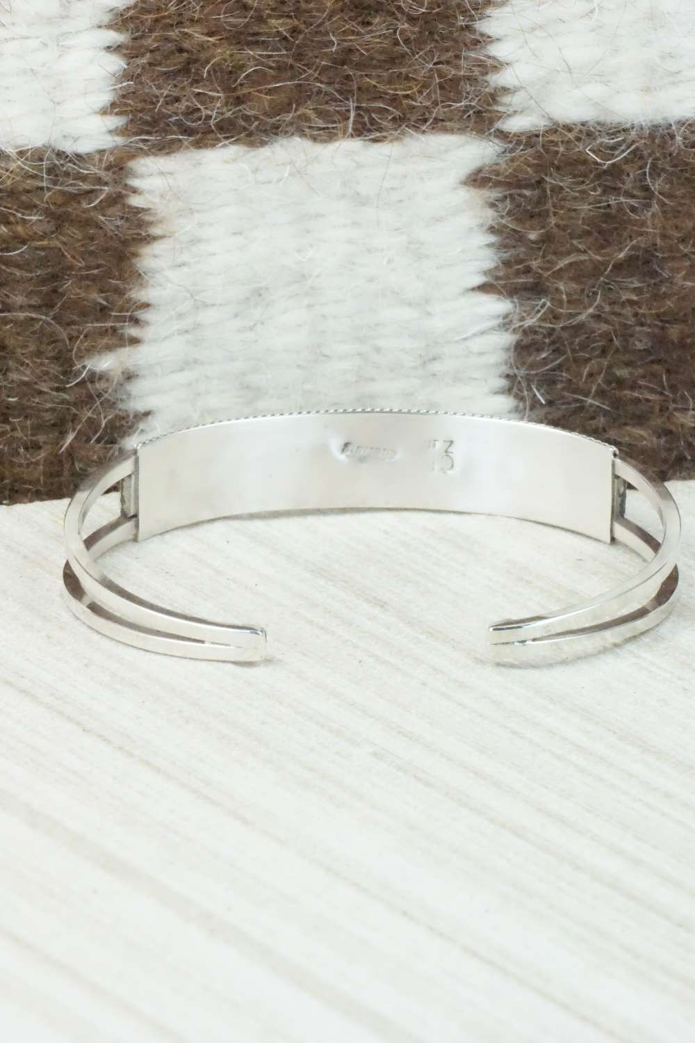 Turquoise & Sterling Silver Bracelet - Claudine Haloo