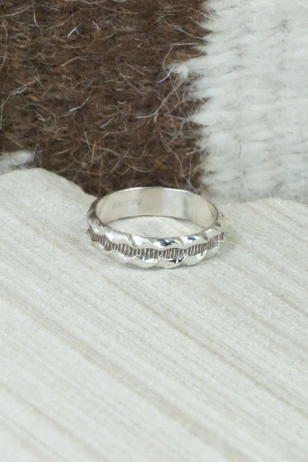 Sterling Silver Ring - Gary Sandoval - Size 9.5