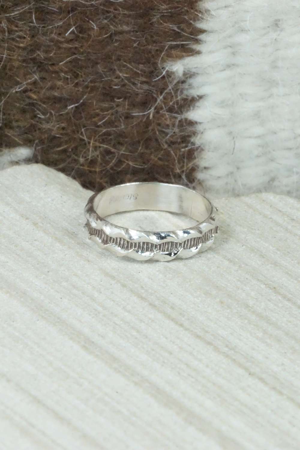 Sterling Silver Ring - Gary Sandoval - Size 7.75