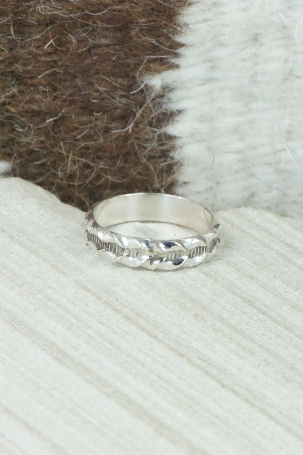 Sterling Silver Ring - Gary Sandoval - Size 9.5