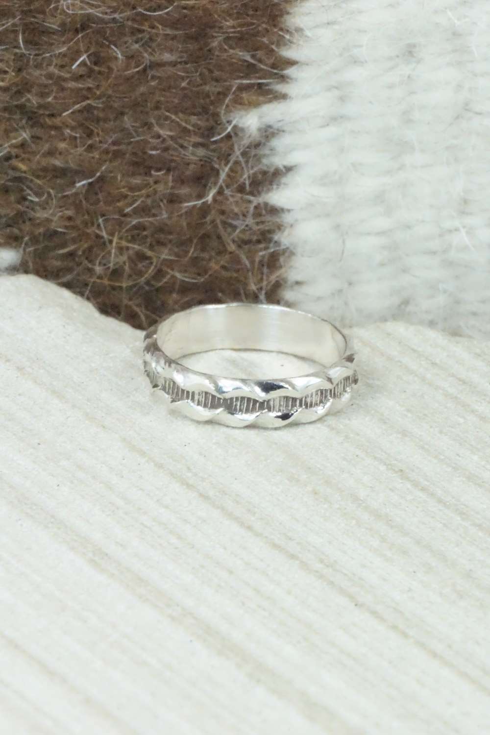 Sterling Silver Ring - Gary Sandoval - Size 7.75