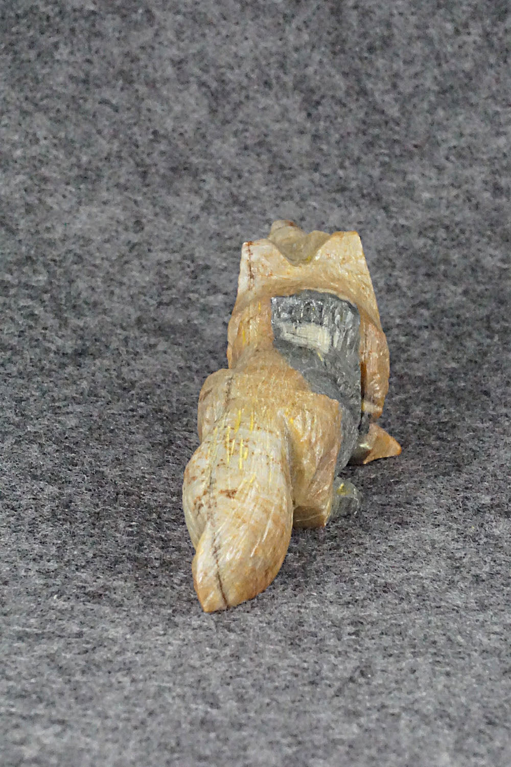 Wolf Zuni Fetish Carving - Tony Mackel