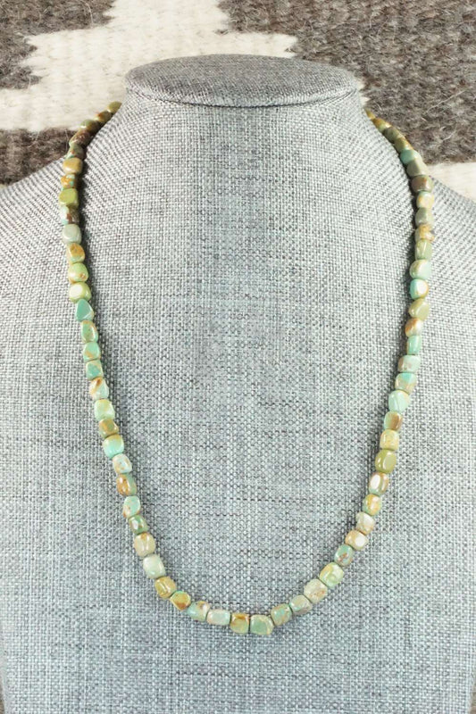 Turquoise & Shell Necklace - Ramona Bird