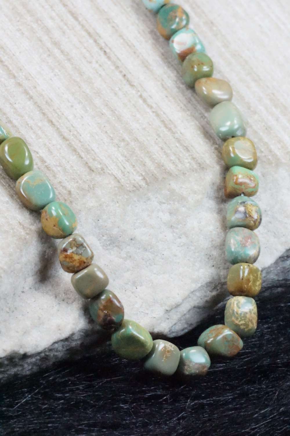 Turquoise & Shell Necklace - Ramona Bird