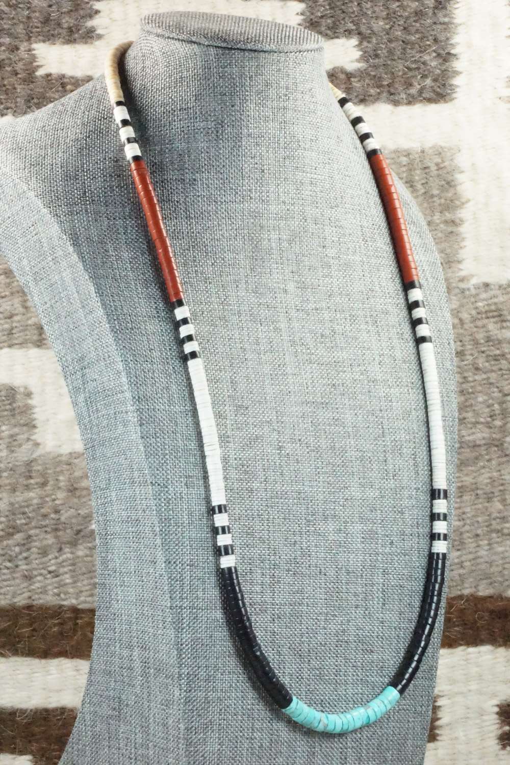 Multi Stone Necklace - Torevia Crespin