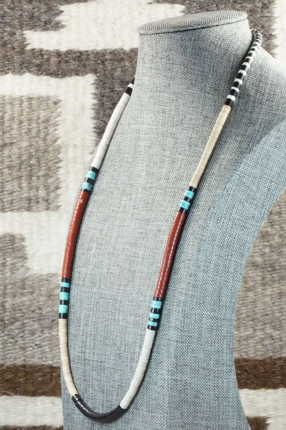 Multi Stone Necklace - Torevia Crespin
