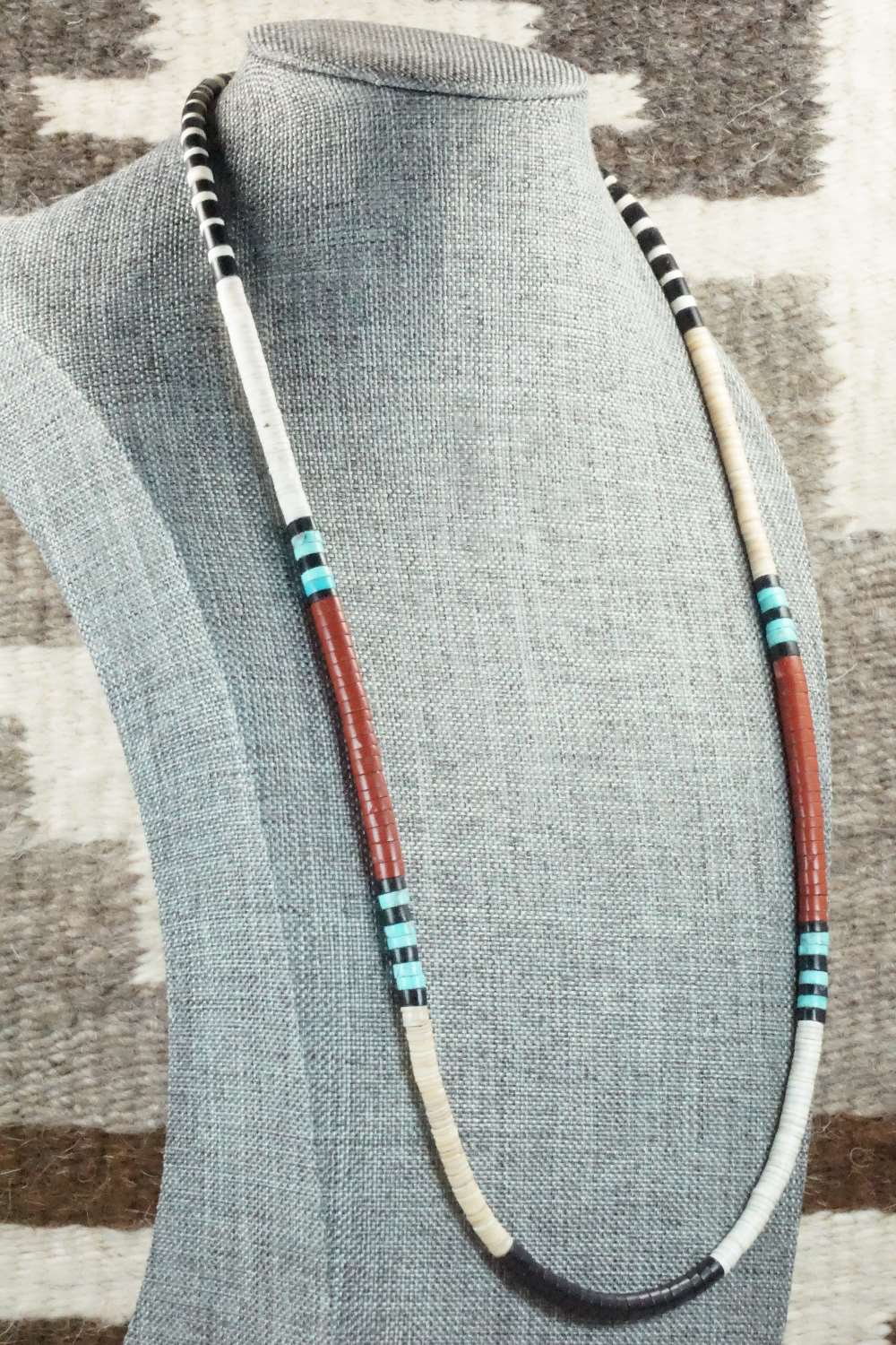 Multi Stone Necklace - Torevia Crespin