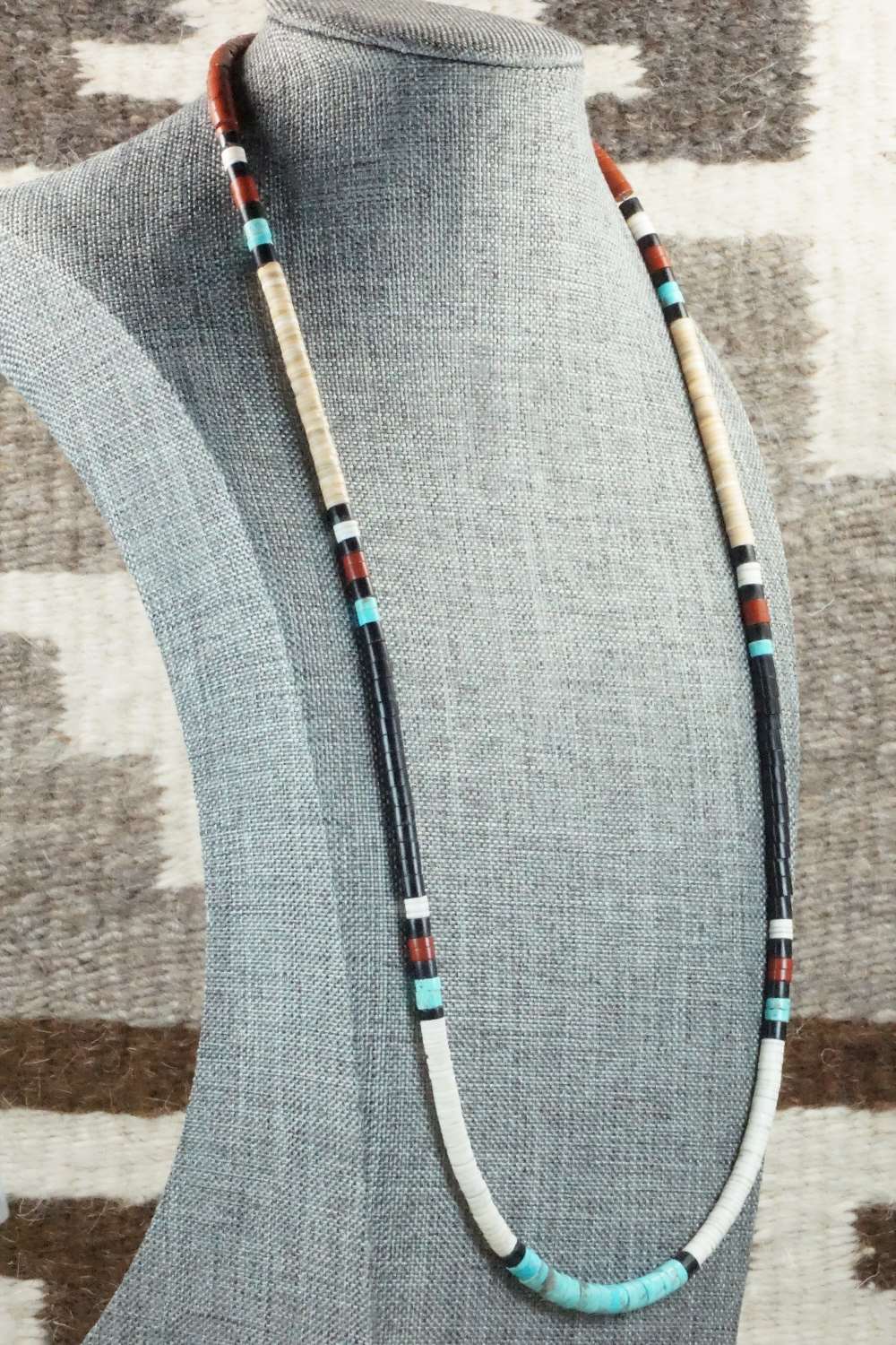 Multi Stone Necklace - Torevia Crespin