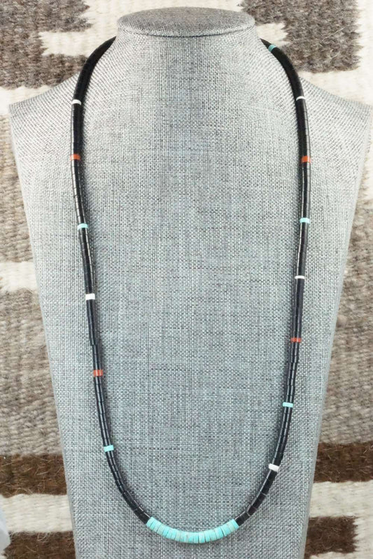 Multi Stone Necklace - Torevia Crespin