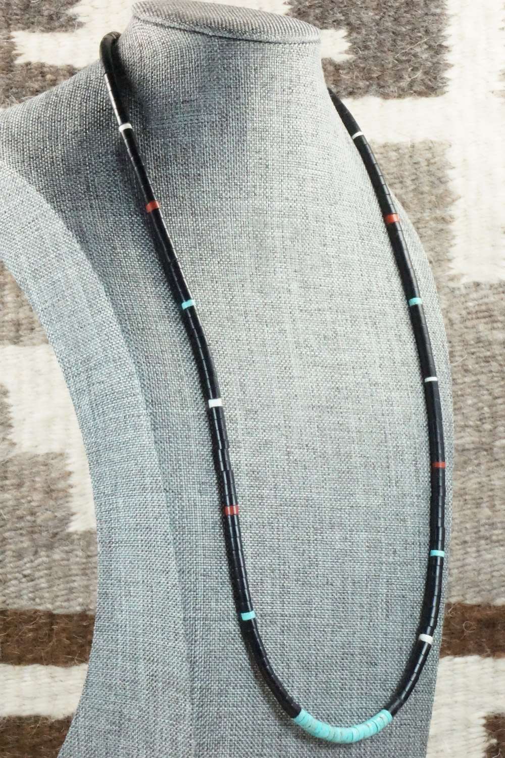 Multi Stone Necklace - Torevia Crespin