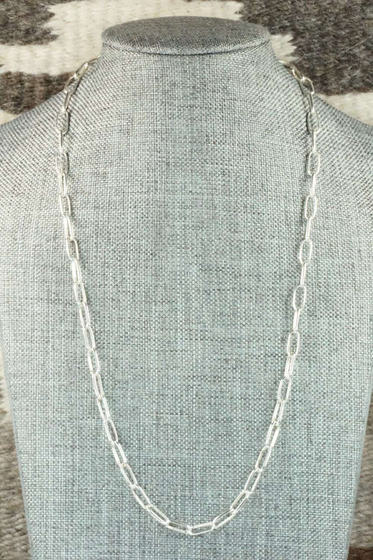 Sterling Silver Chain Necklace - Sally Shurley