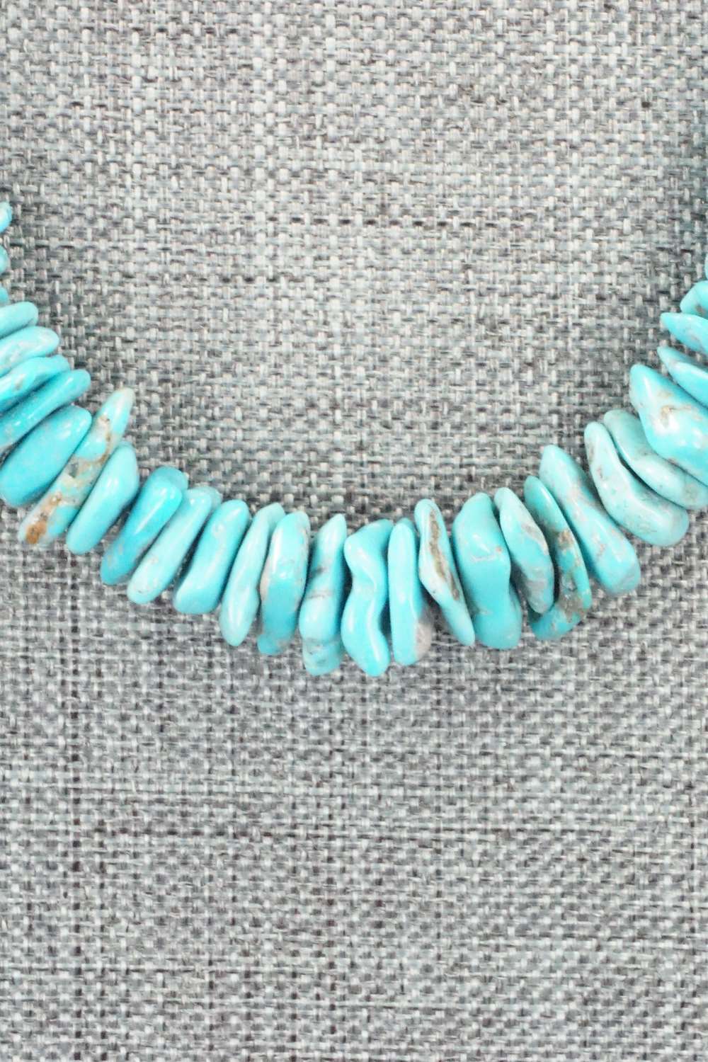 Turquoise & Sterling Silver Necklace - Doreen Jake