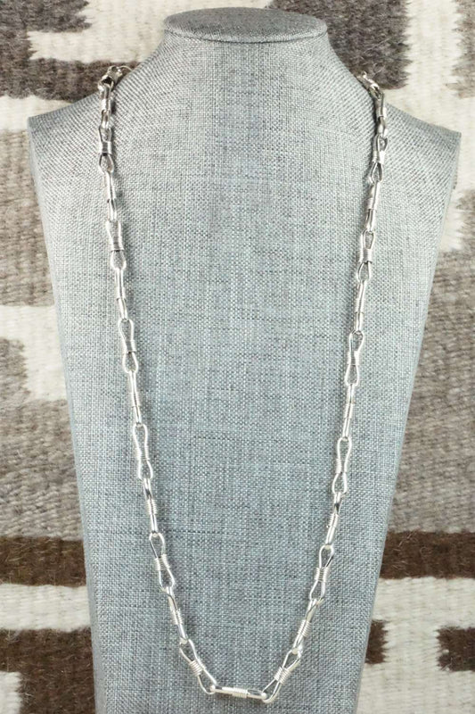 Sterling Silver Chain Necklace - JC Charley
