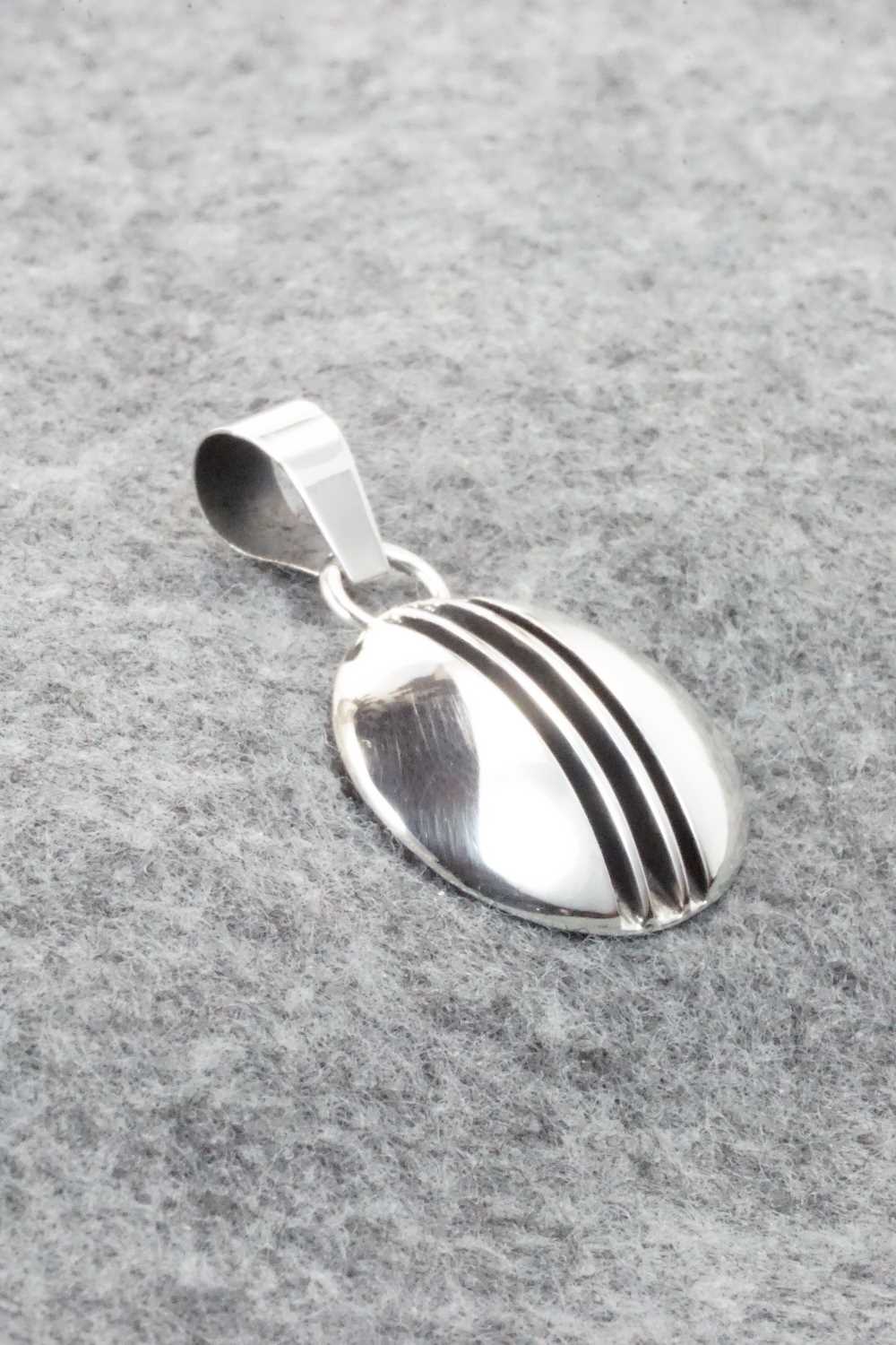 Sterling Silver Pendant - Johnson Yazzie