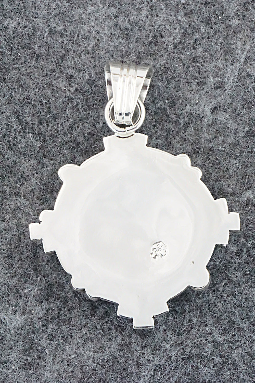 Turquoise & Sterling Silver Pendant - Marita Benally