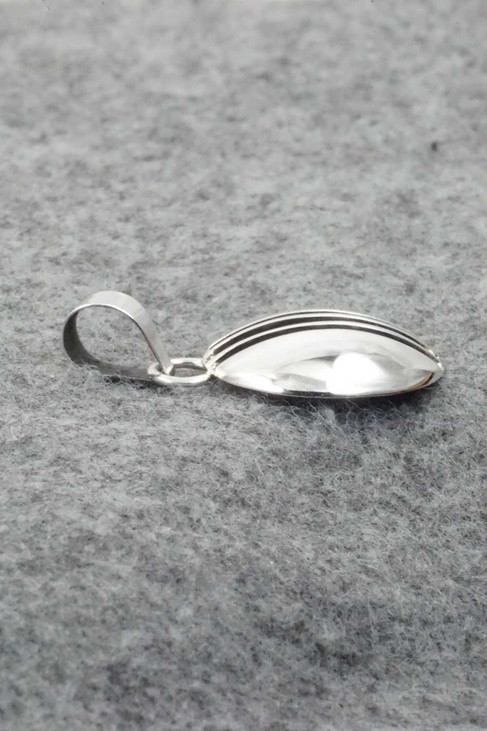 Sterling Silver Pendant - Johnson Yazzie