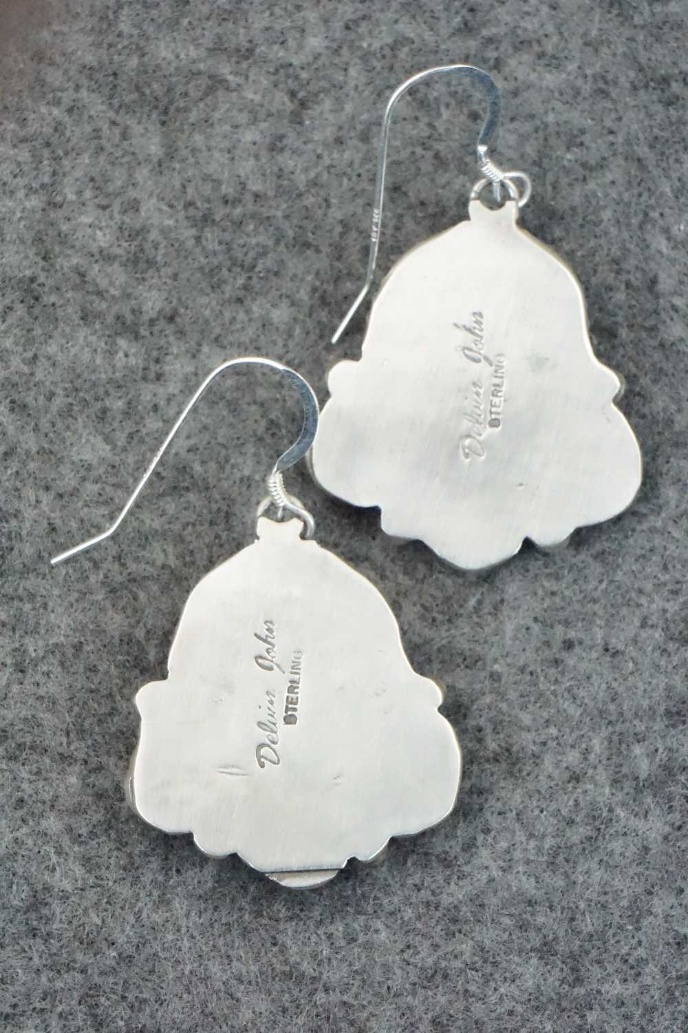 Wild Horse & Sterling Silver Earrings - Delvin John