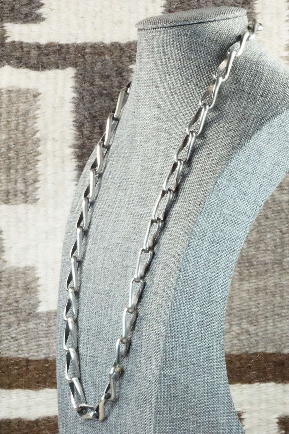 Sterling Silver Chain Necklace - Lawrence Yazzie