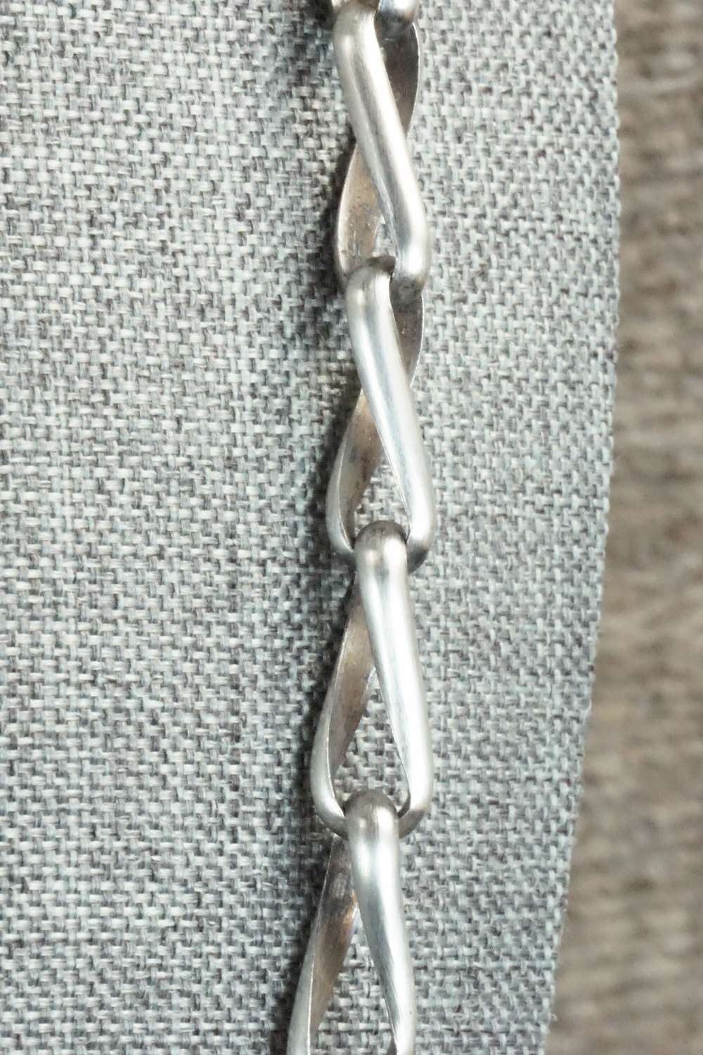 Sterling Silver Chain Necklace - Lawrence Yazzie