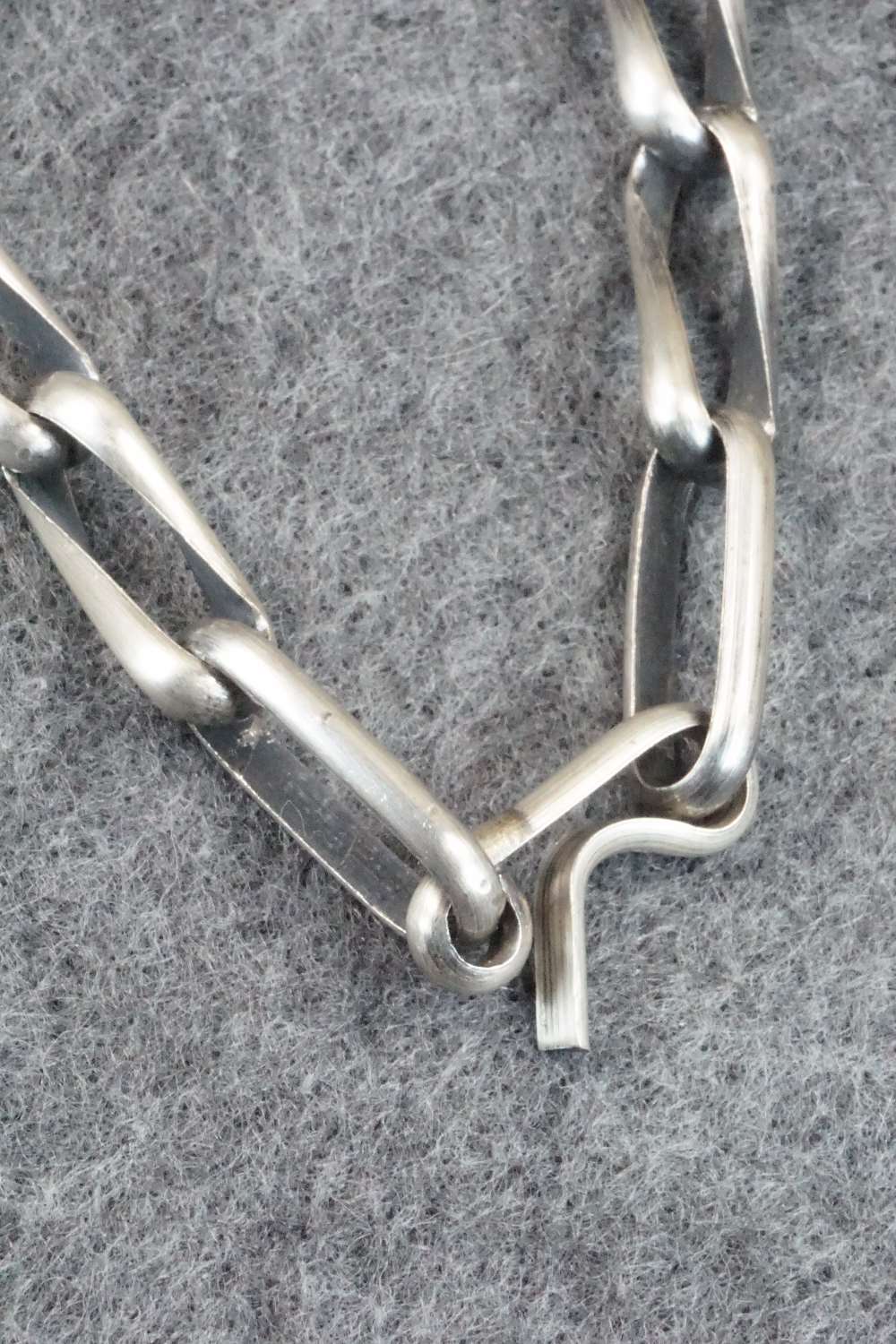 Sterling Silver Chain Necklace - Lawrence Yazzie