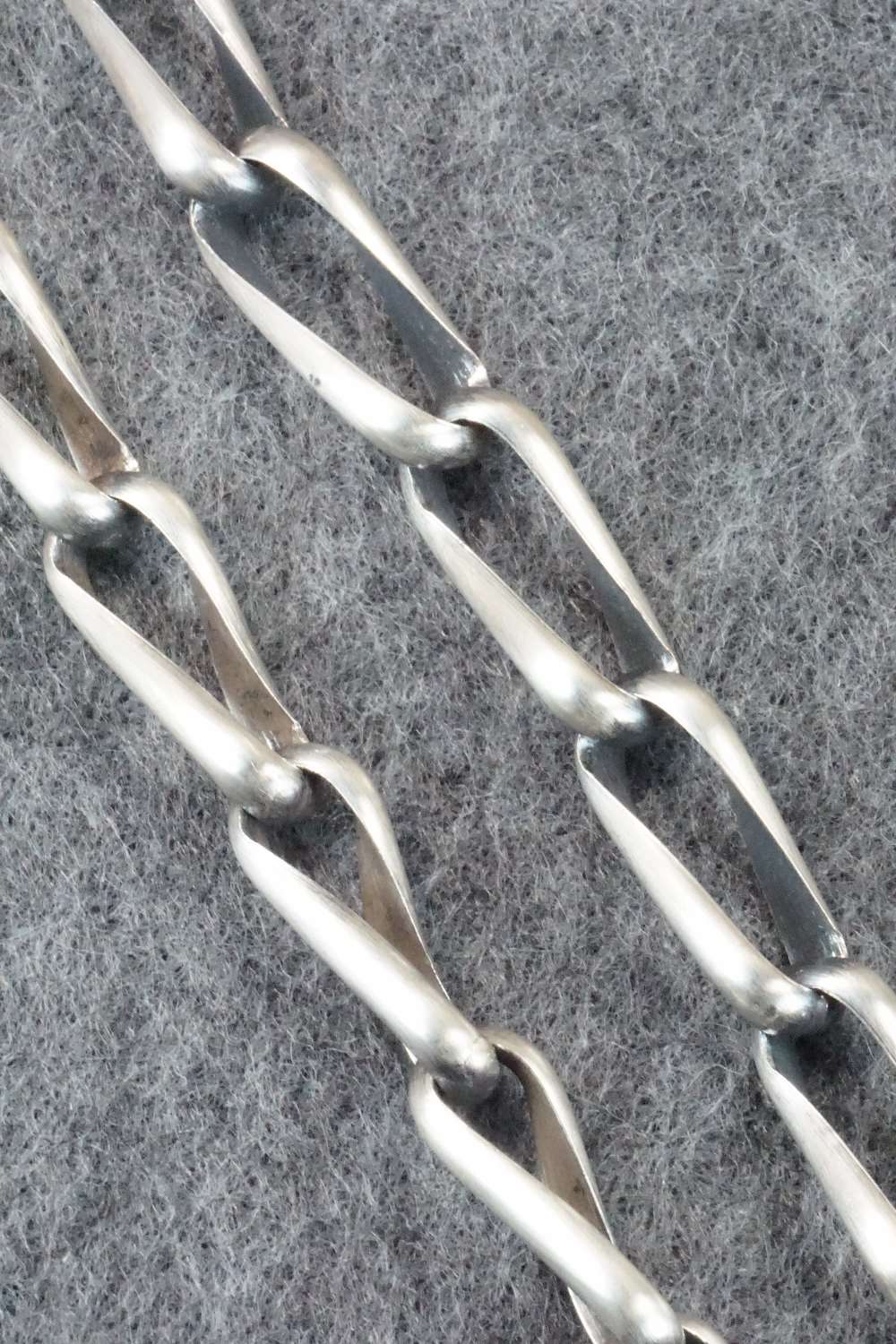 Sterling Silver Chain Necklace - Lawrence Yazzie
